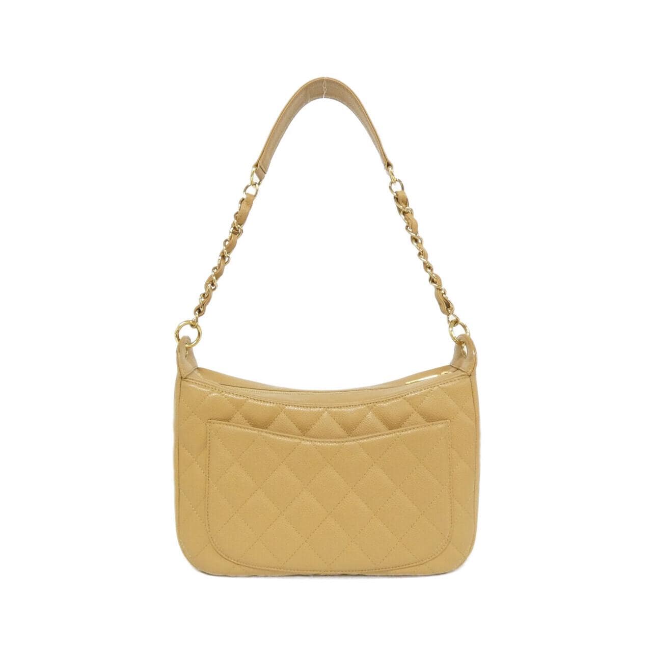 CHANEL Matelasse 20993 Shoulder Grained Calfskin Beige Grained Calfskin - Thumbnail 2