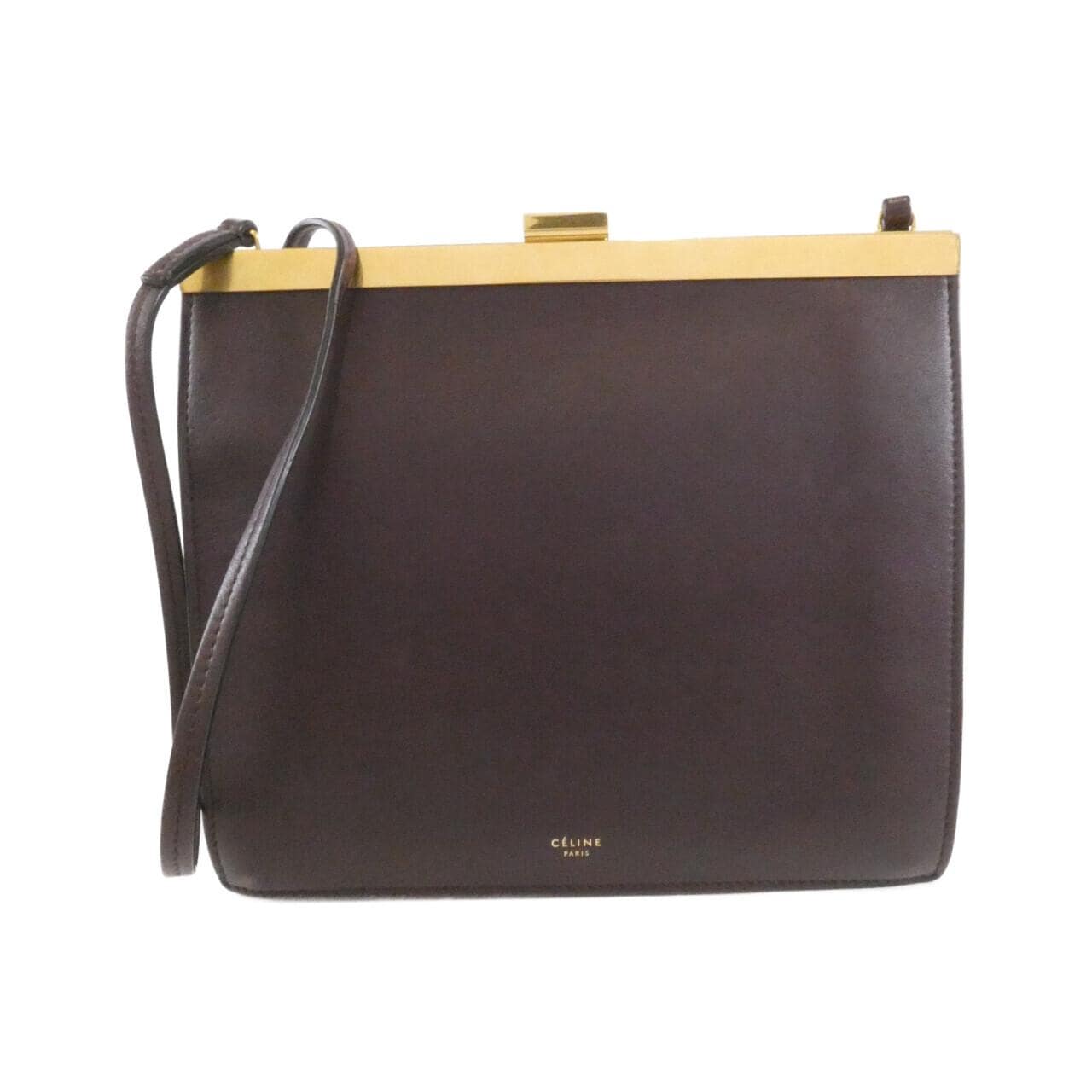 CELINE 181053ASG(28BX) Shoulder Bag Leather