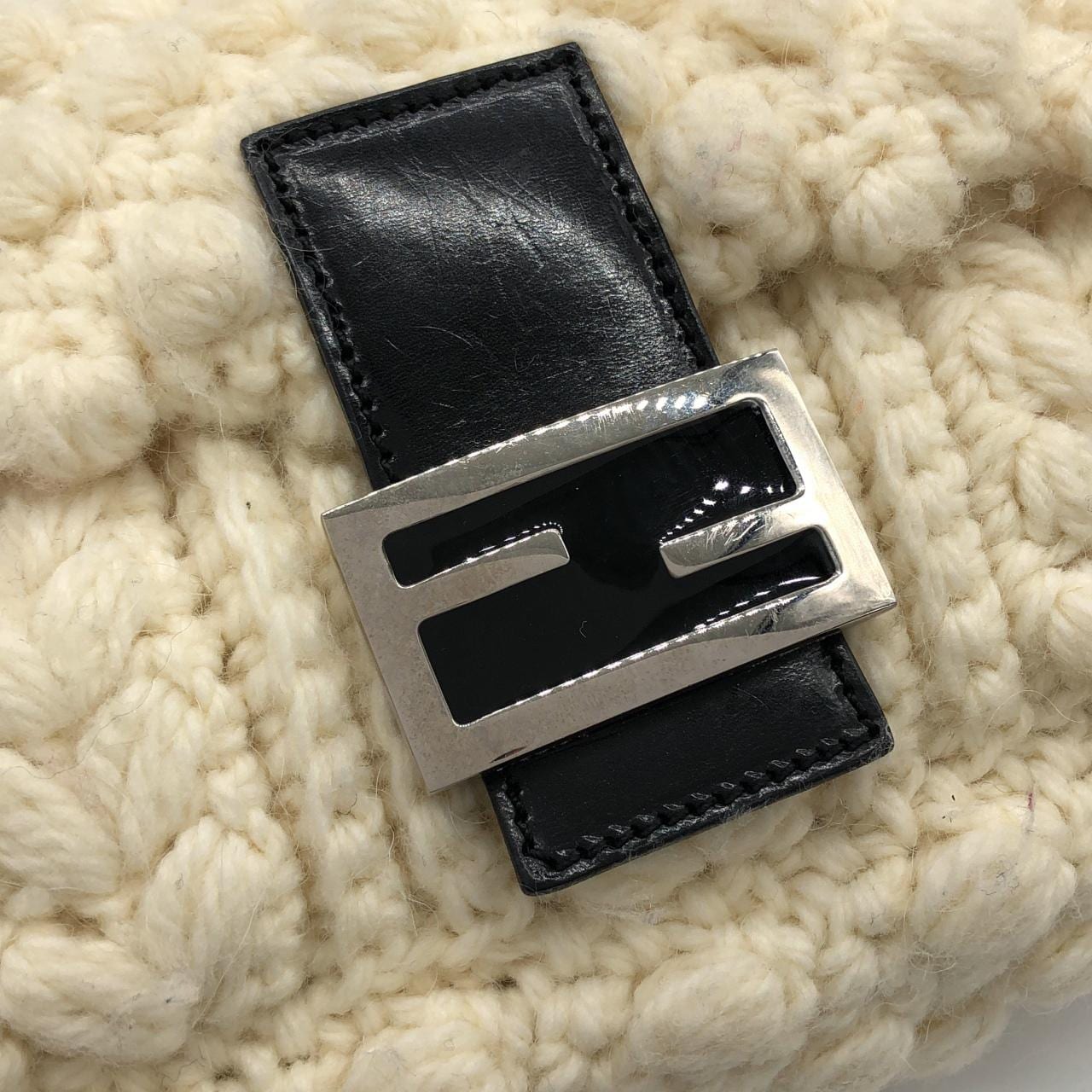 FENDI Baguette 16060 Shoulder Bag 黑色 中古品A - 縮圖 6