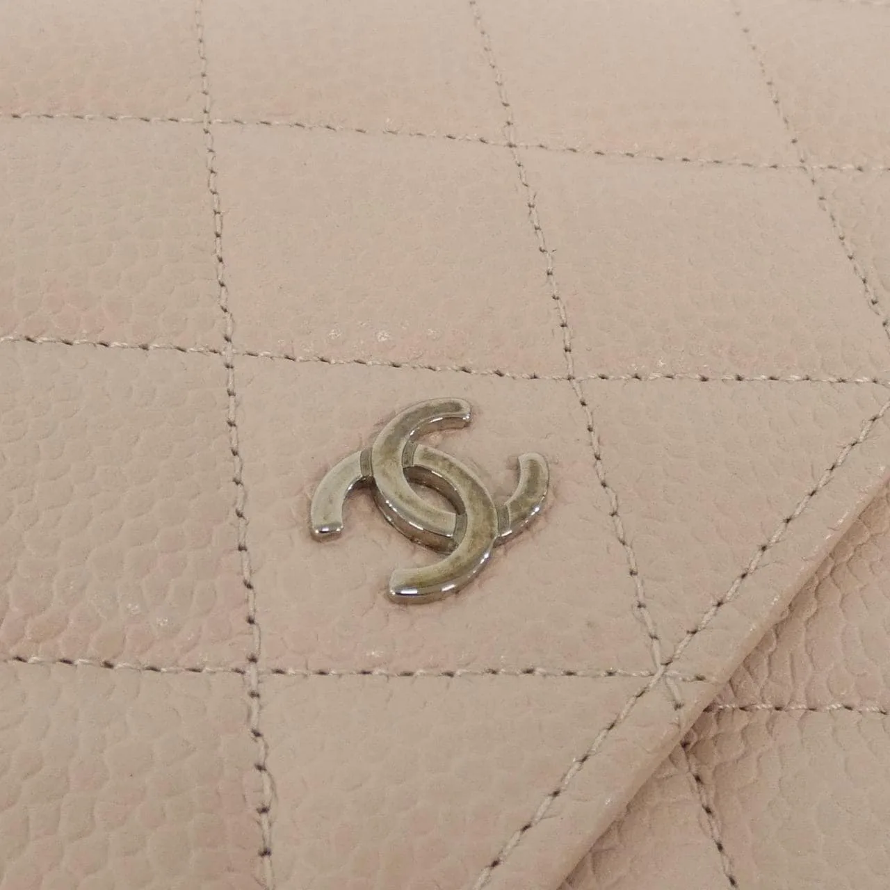 CHANEL Timeless Classic 33814 Wallet Grained Calfskin