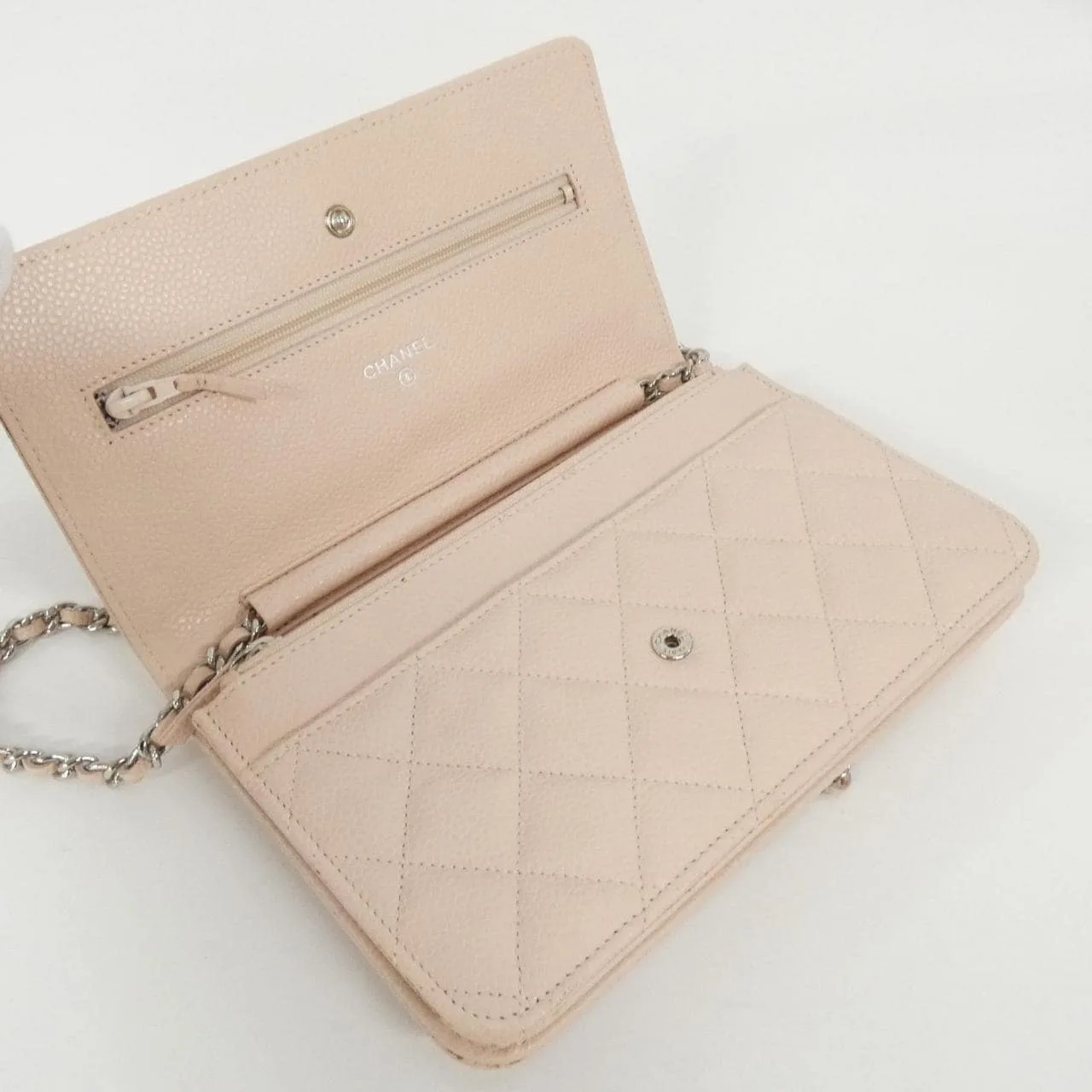 CHANEL Timeless Classic 33814 Wallet Grained Calfskin
