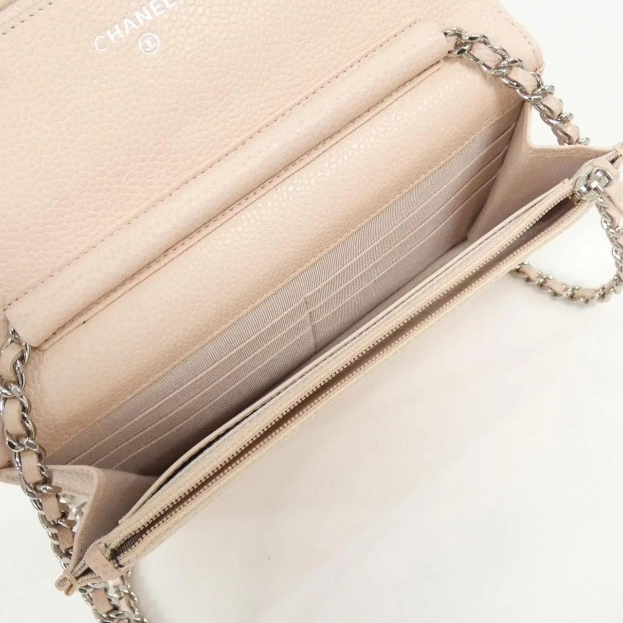 CHANEL Timeless Classic 33814 Wallet Grained Calfskin