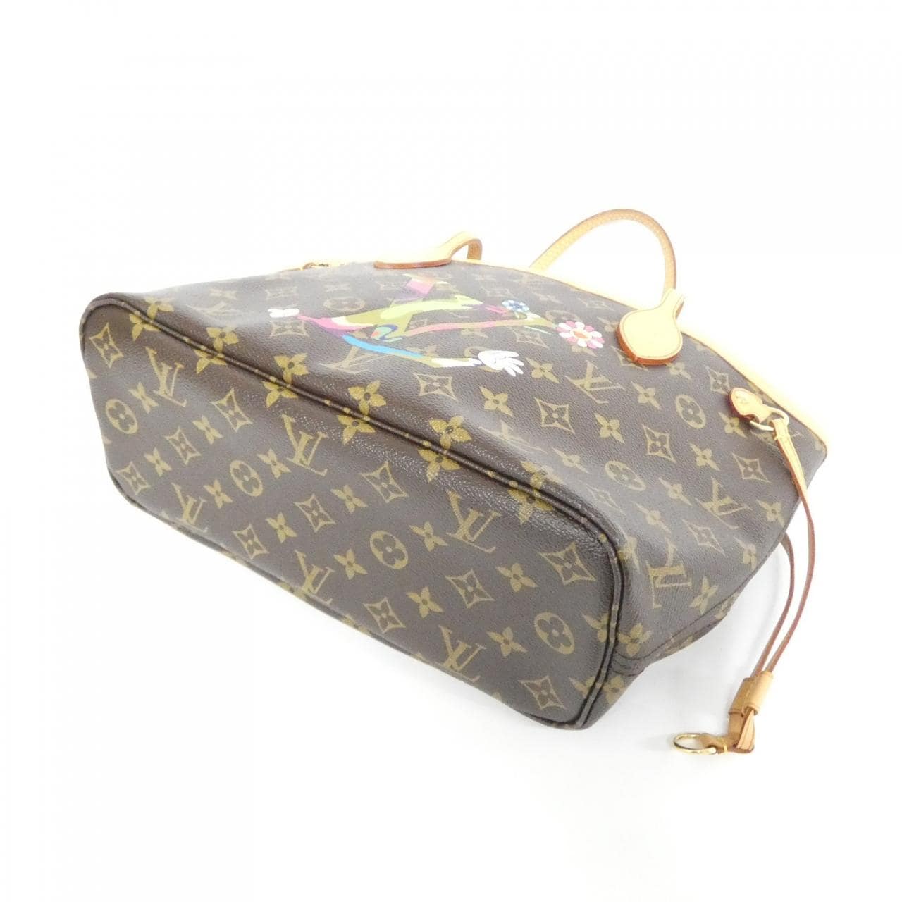 LOUIS VUITTON Neverfull M95559 Bag Monogram 黑色 Monogram 中古品A - 縮圖 3