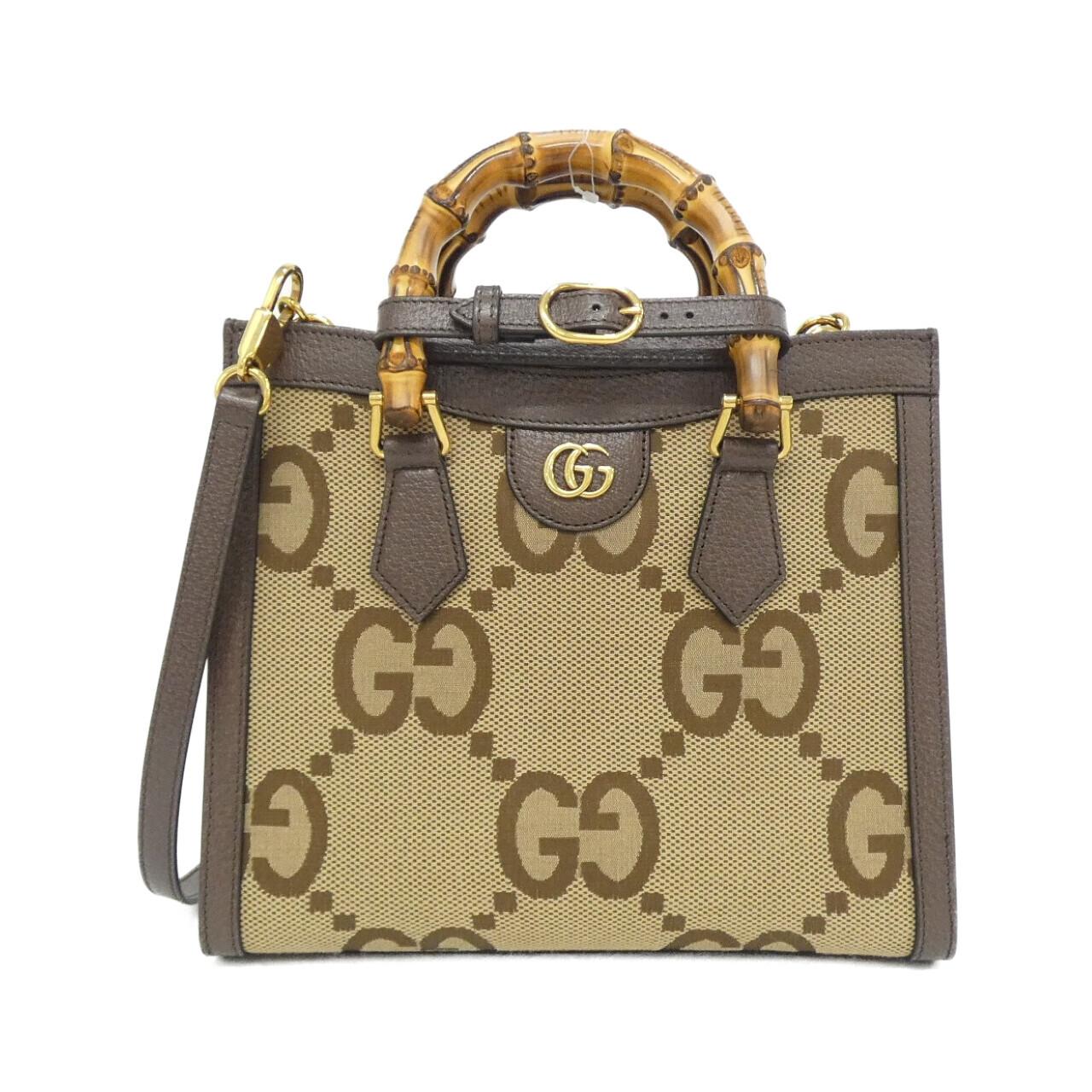 GUCCI Diana 660195 UKMBT Bag Canvas