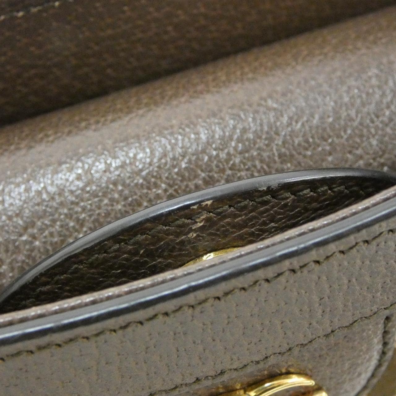 GUCCI Diana 660195 UKMBT Bag Canvas Black Canvas - Thumbnail 8