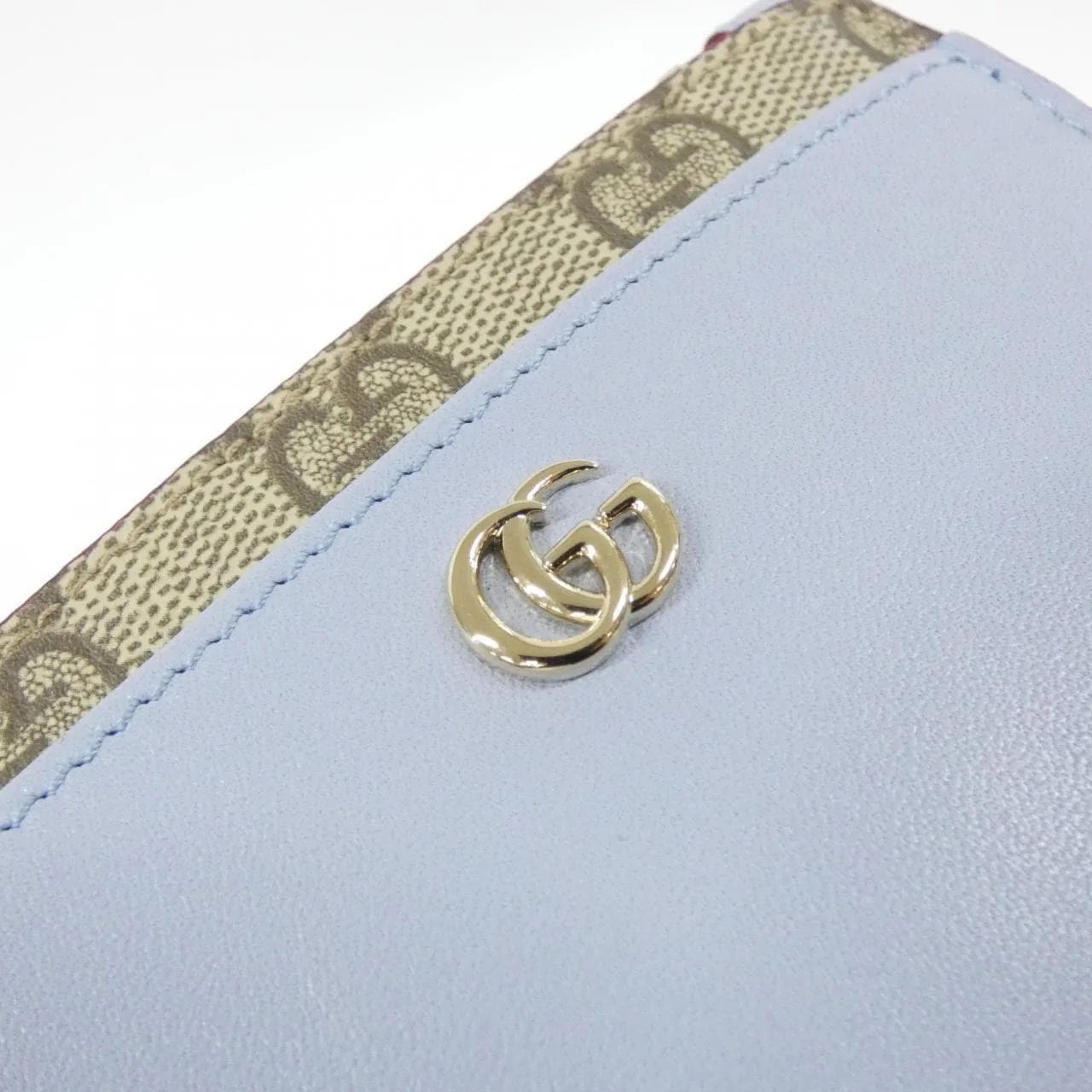 GUCCI 847916 FAE84 Coin Case Canvas 黑色 帆布 中古品A - 縮圖 5