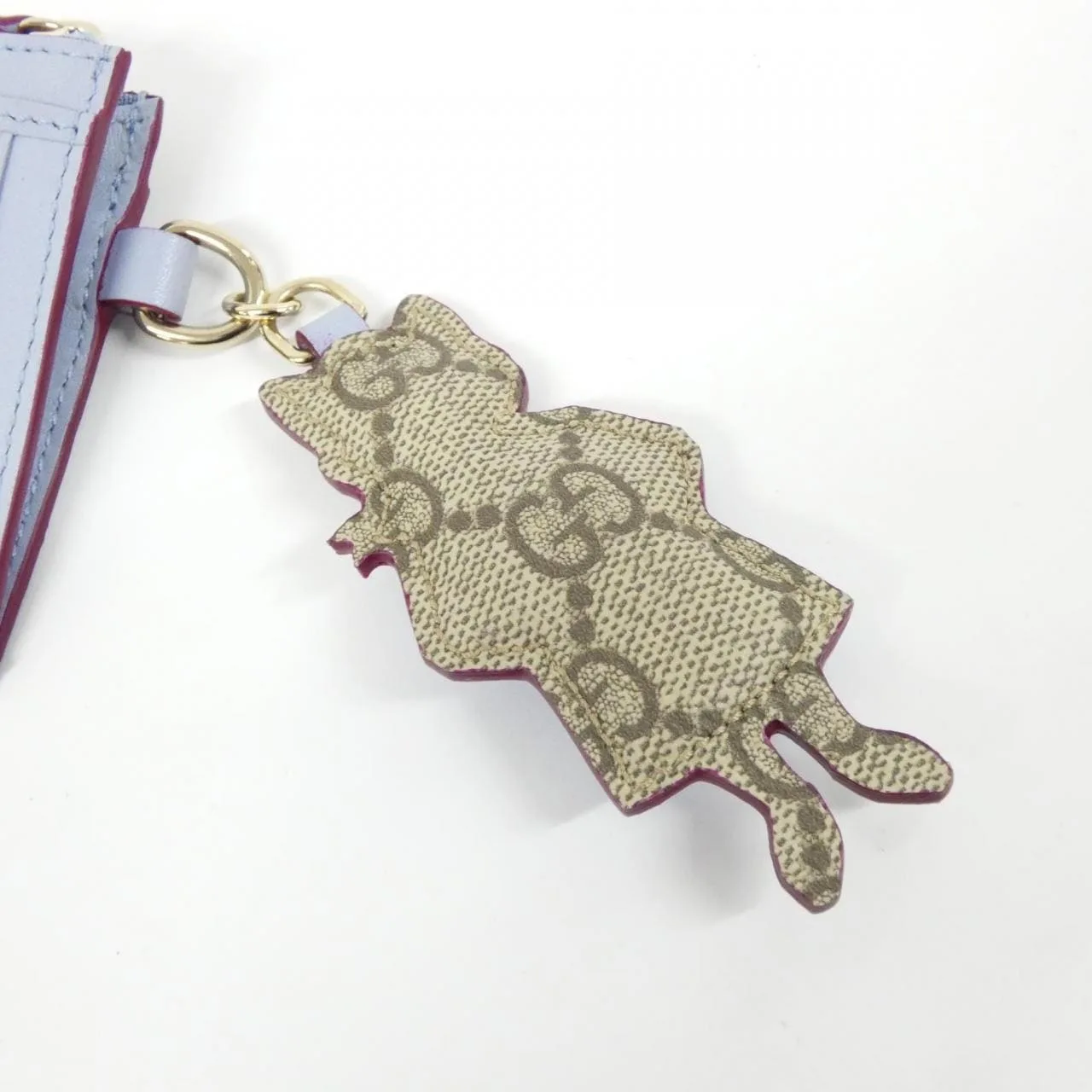 GUCCI 847916 FAE84 Coin Case Canvas 黑色 帆布 中古品A - 縮圖 7