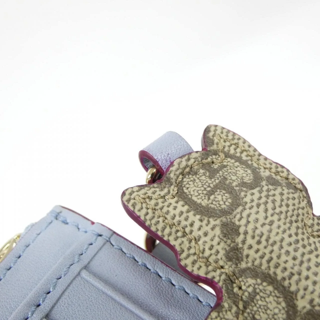 GUCCI 847916 FAE84 Coin Case Canvas 黑色 帆布 中古品A - 縮圖 8