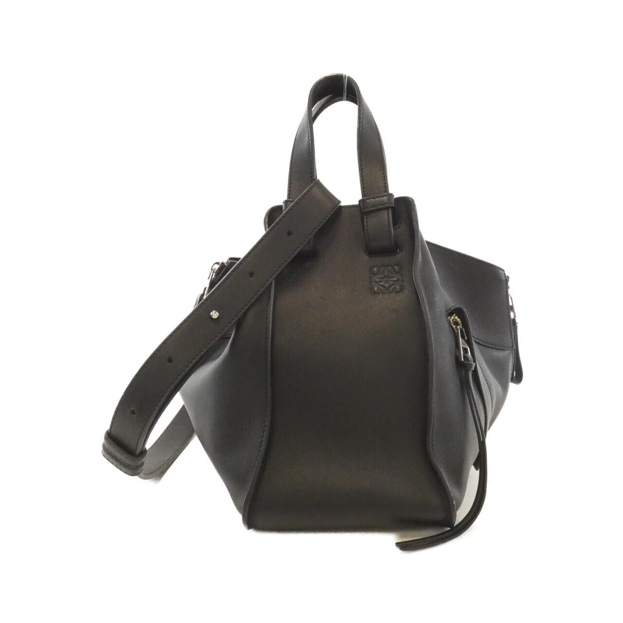 LOEWE Hammock 387 30 N60 Shoulder Bag Black
