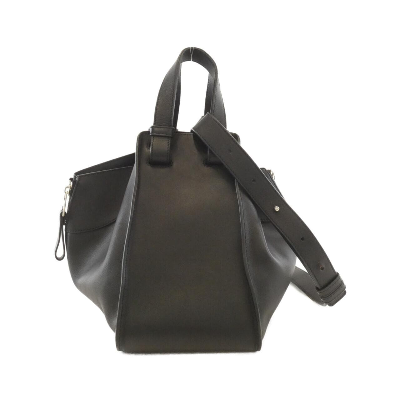 LOEWE Hammock 387 30 N60 Shoulder Bag 黑色 - 縮圖 2