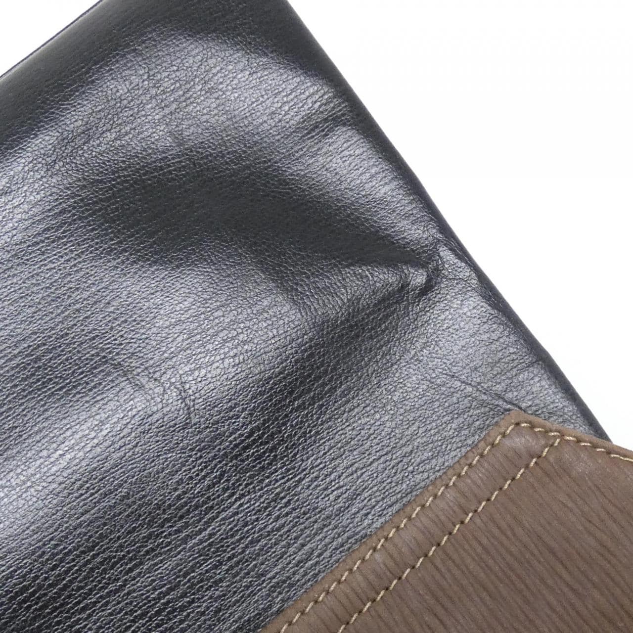 LOEWE 13 76 80 Bag Leather Black Leather Rank B - Thumbnail 5