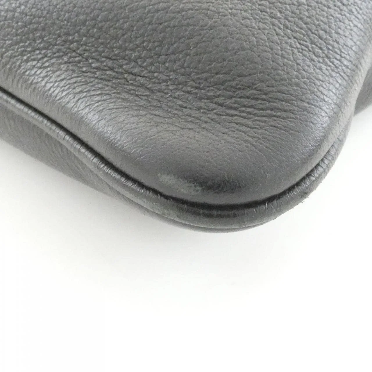 LOEWE Shoulder Leather 黑色 皮革 中古品B - 縮圖 3