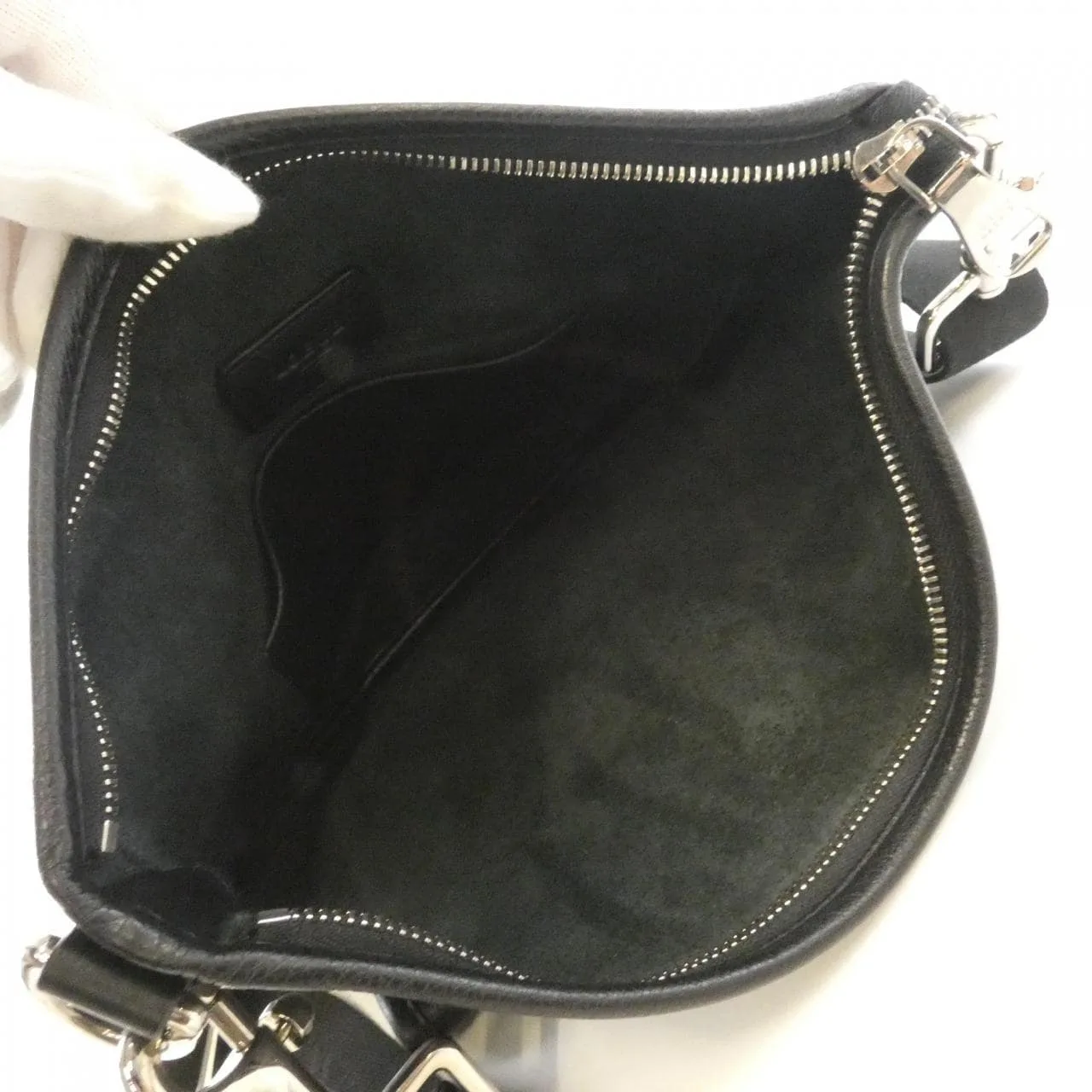 LOEWE Shoulder Leather 黑色 皮革 中古品B - 縮圖 7