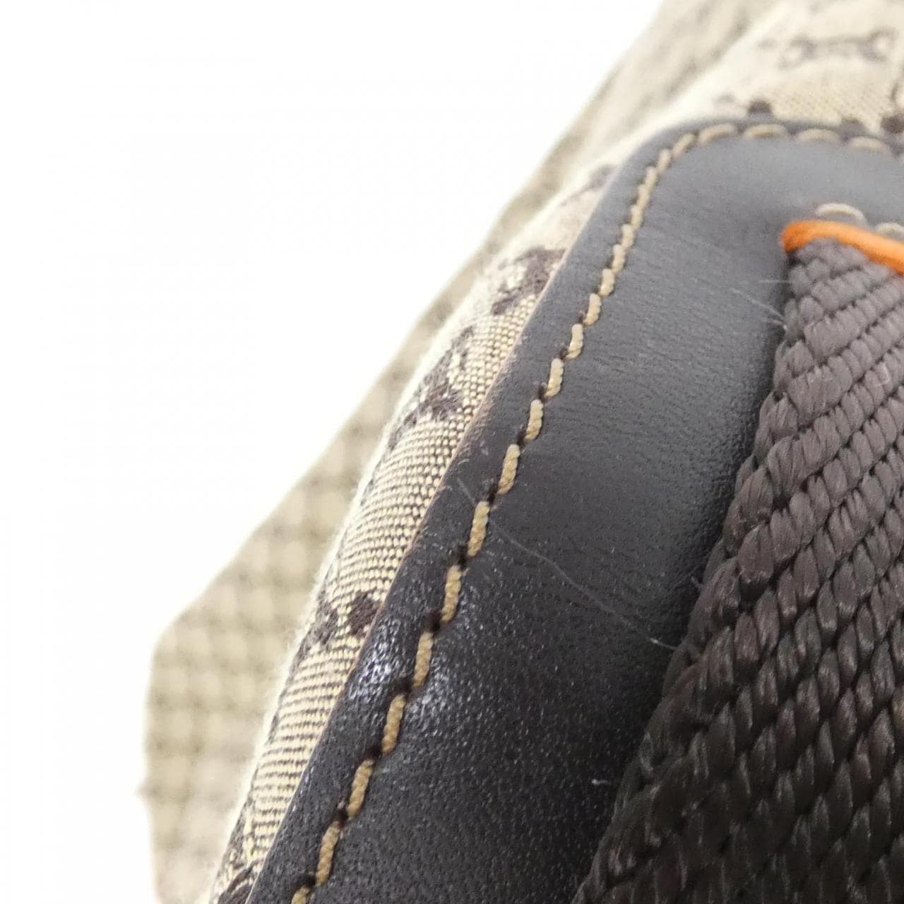 CELINE Shoulder Bag Canvas 米色 帆布 中古品A - 縮圖 2