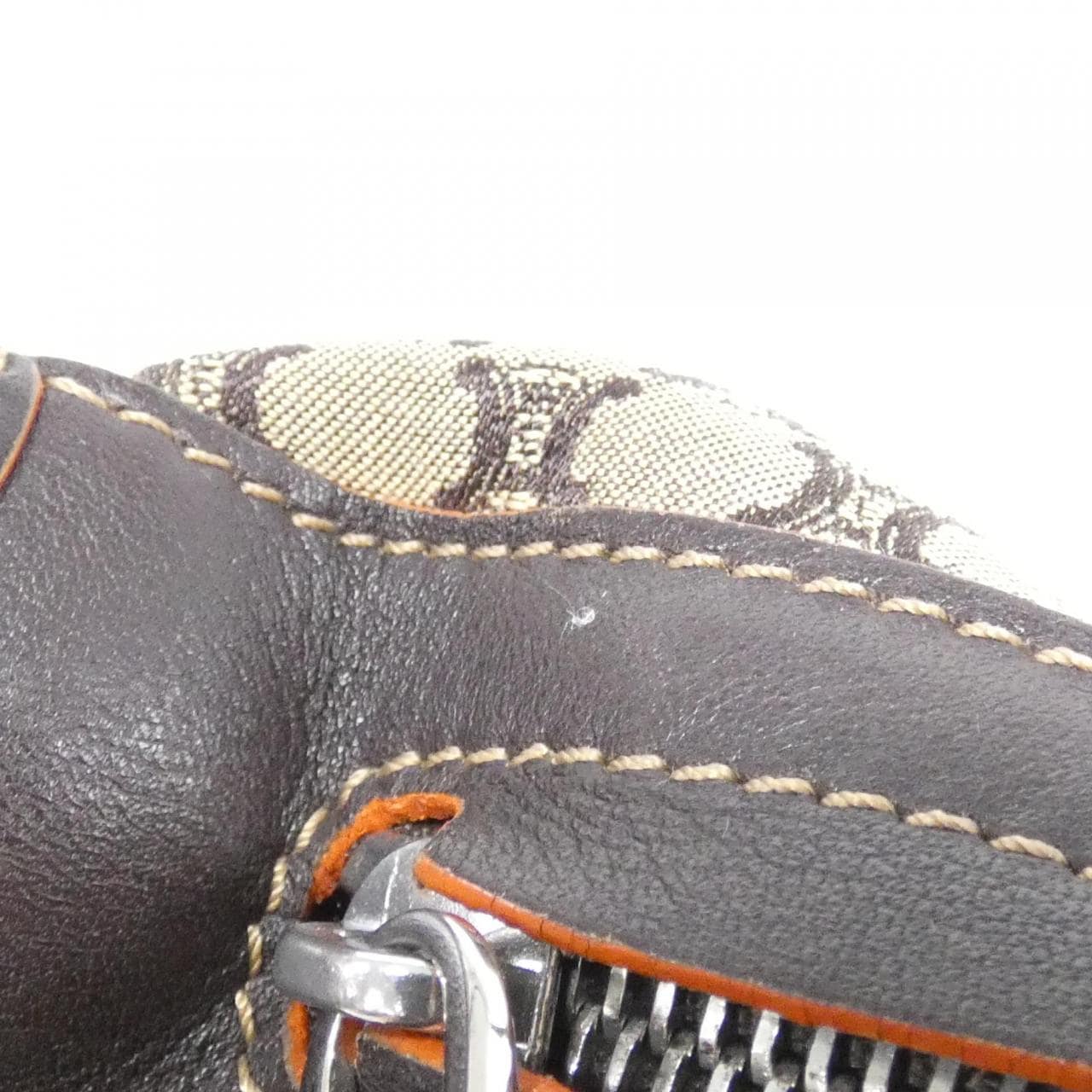 CELINE Shoulder Bag Canvas 米色 帆布 中古品A - 縮圖 6