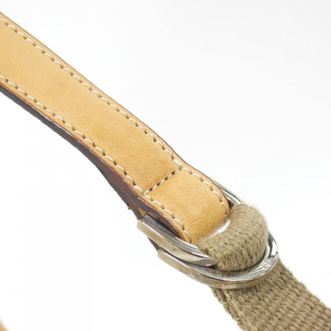 DIOR Shoulder Bag Canvas Beige Canvas Rank B - Thumbnail 8