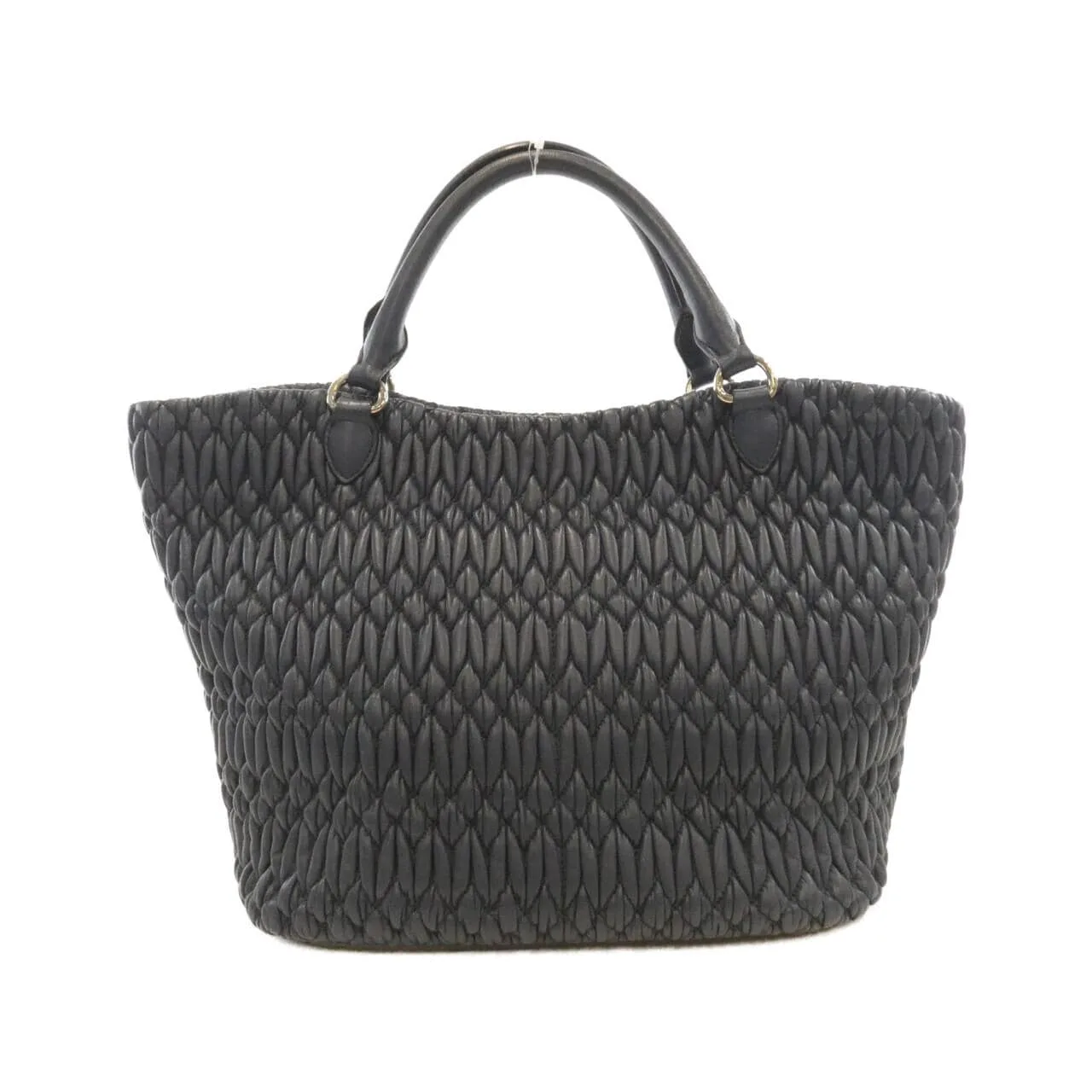 MIU MIU RN0896 Handbag 黑色 中古品A - 縮圖 2