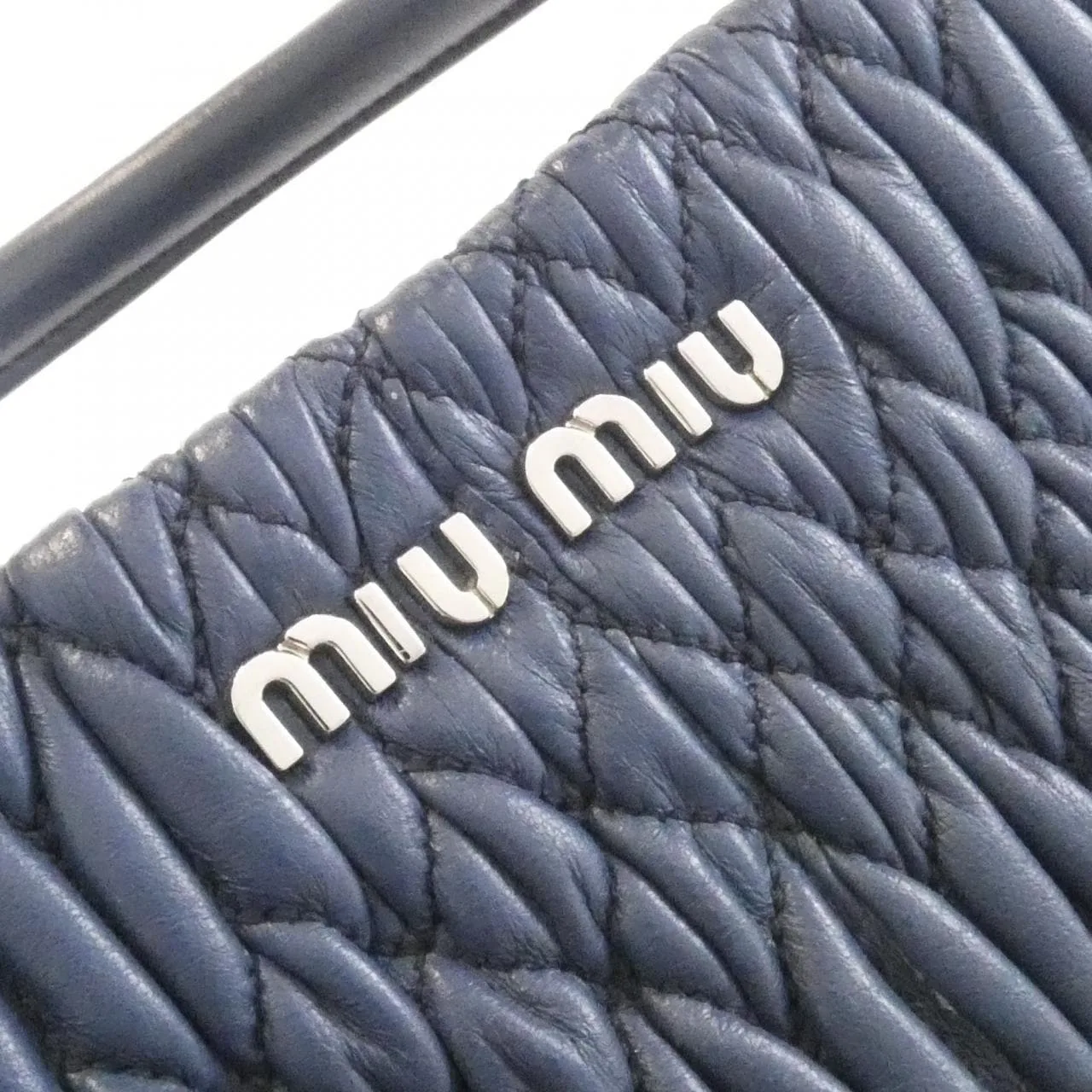 MIU MIU RN0896 Handbag 黑色 中古品A - 縮圖 4