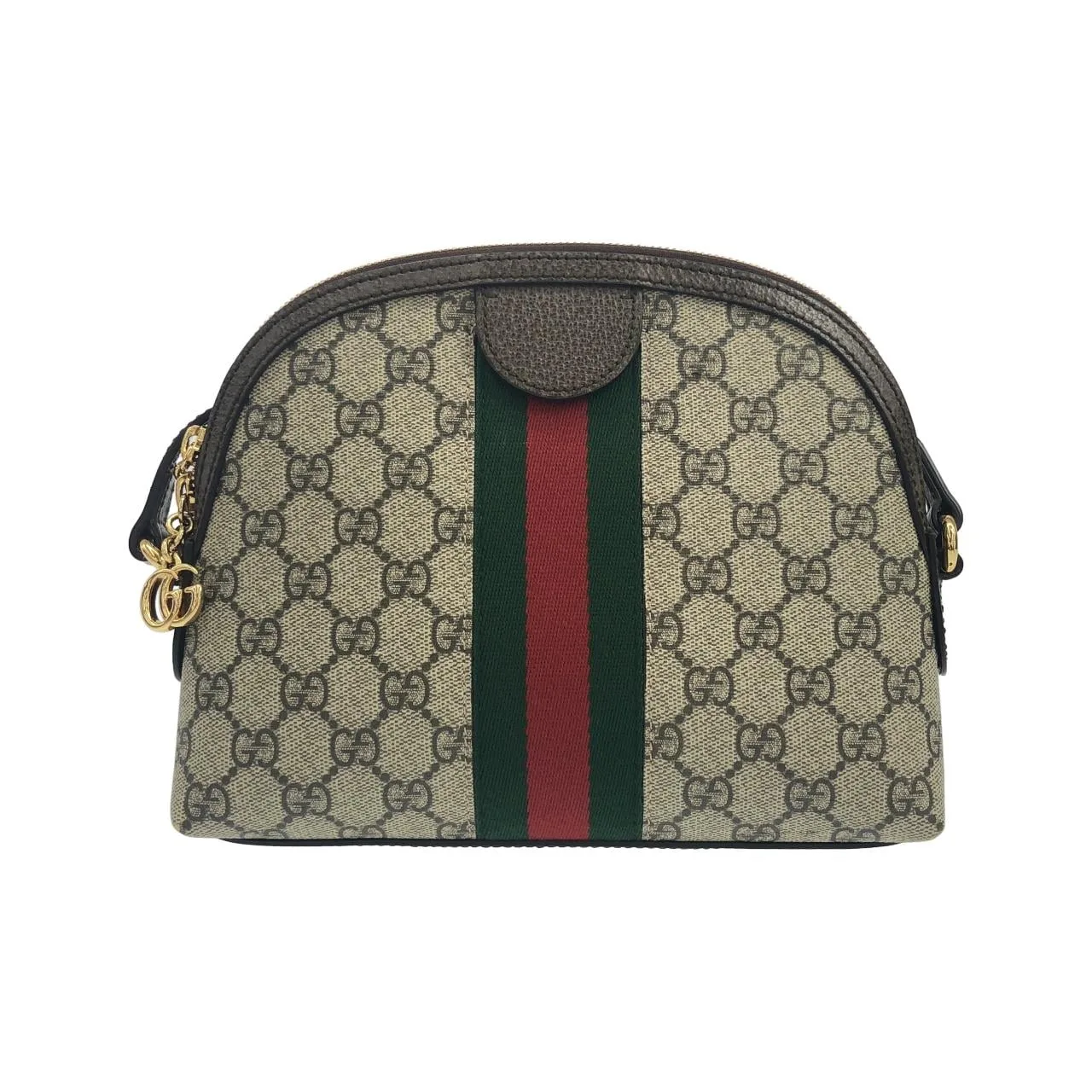 GUCCI 499621 K05NG Shoulder Canvas 黑色 帆布 中古品A - 縮圖 2