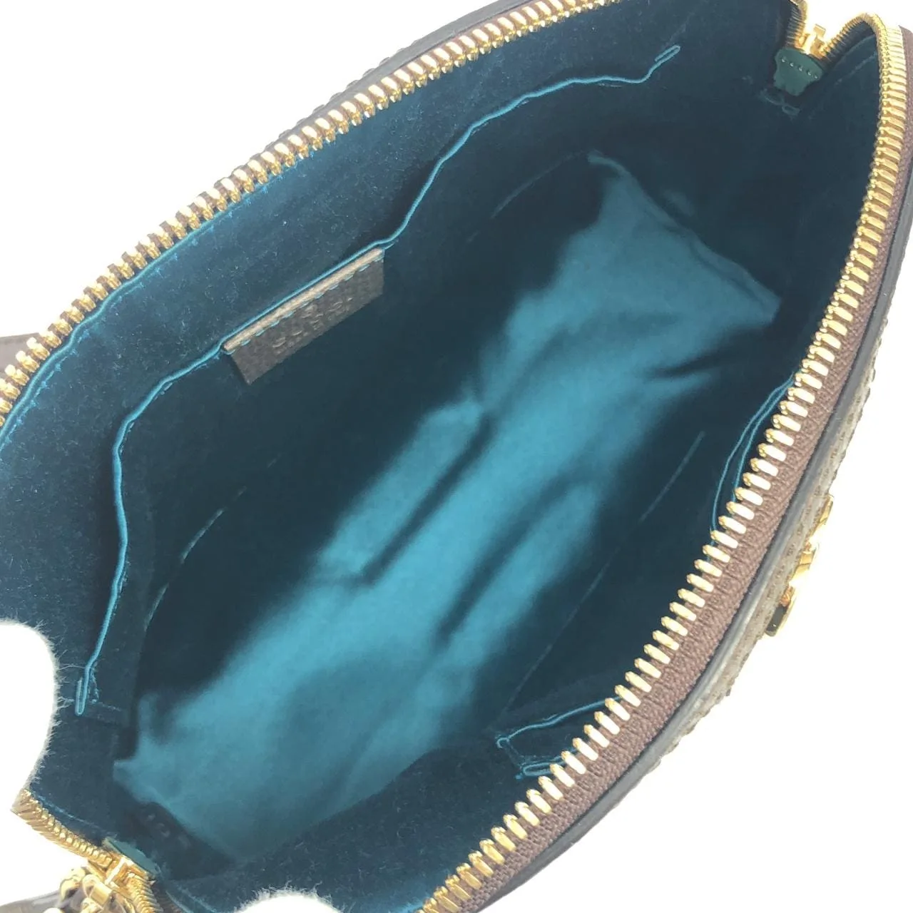 GUCCI 499621 K05NG Shoulder Canvas 黑色 帆布 中古品A - 縮圖 9