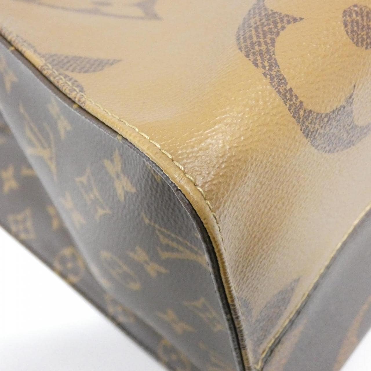 LOUIS VUITTON OnTheGo M44576 Bag Monogram 黑色 Monogram 中古品A - 縮圖 3