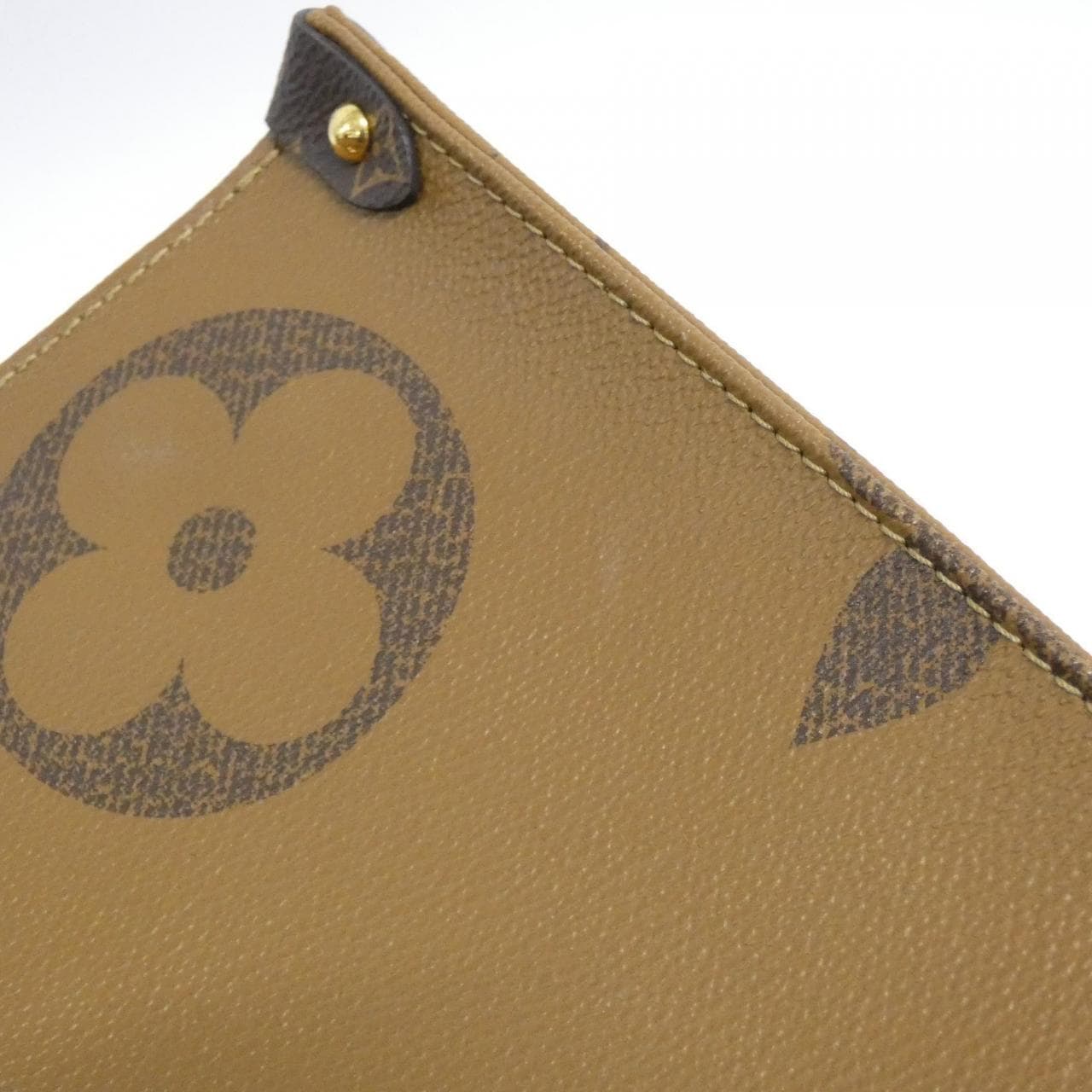LOUIS VUITTON OnTheGo M44576 Bag Monogram 黑色 Monogram 中古品A - 縮圖 4