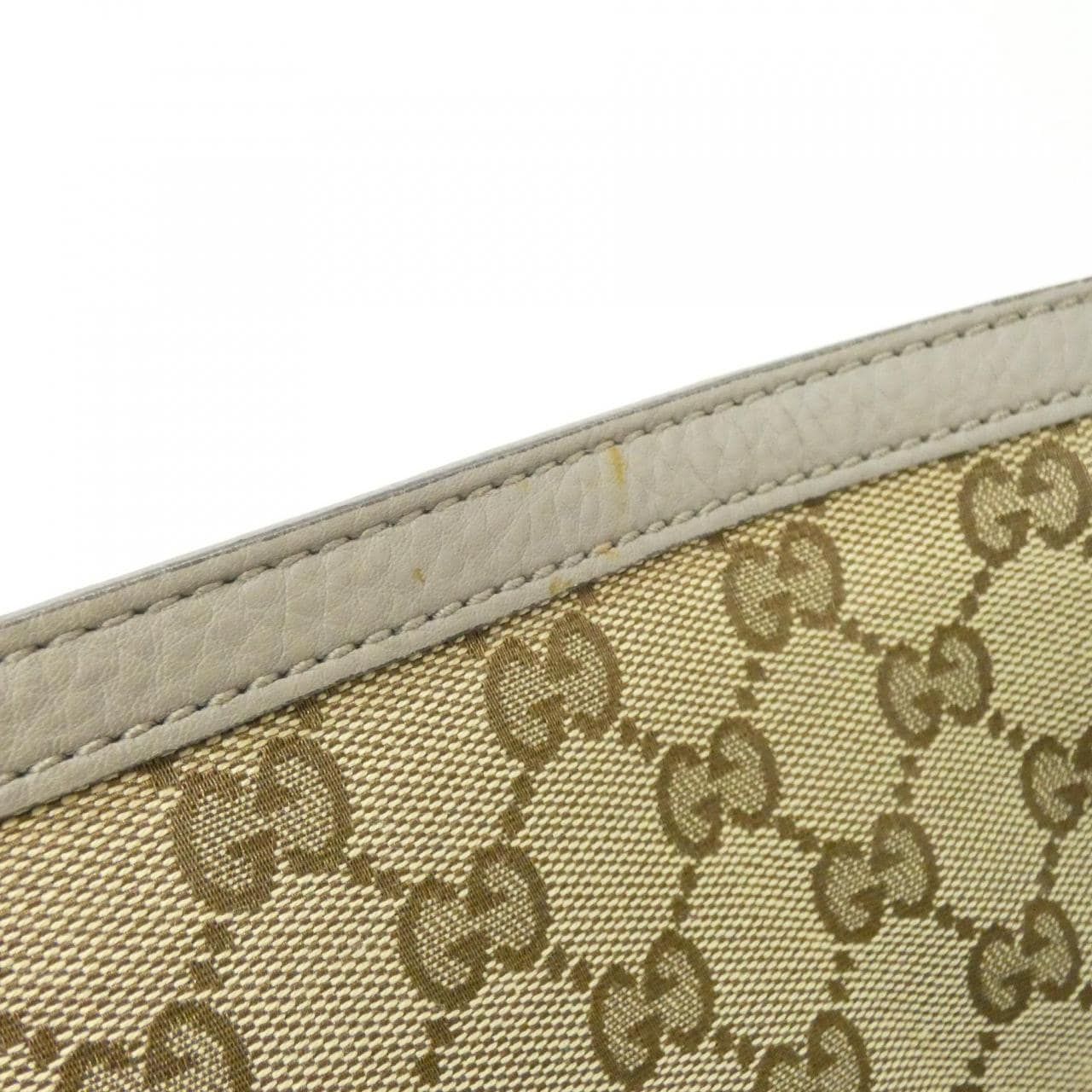 GUCCI Bamboo 282315 FWCGG Shoulder Canvas Beige Canvas - Thumbnail 4