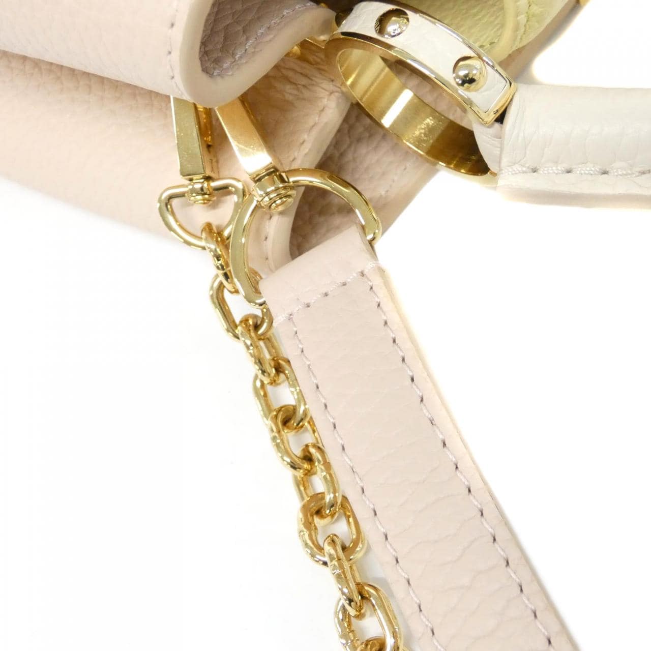 LOUIS VUITTON Capucines M22514 Bag Beige Rank A - Thumbnail 5
