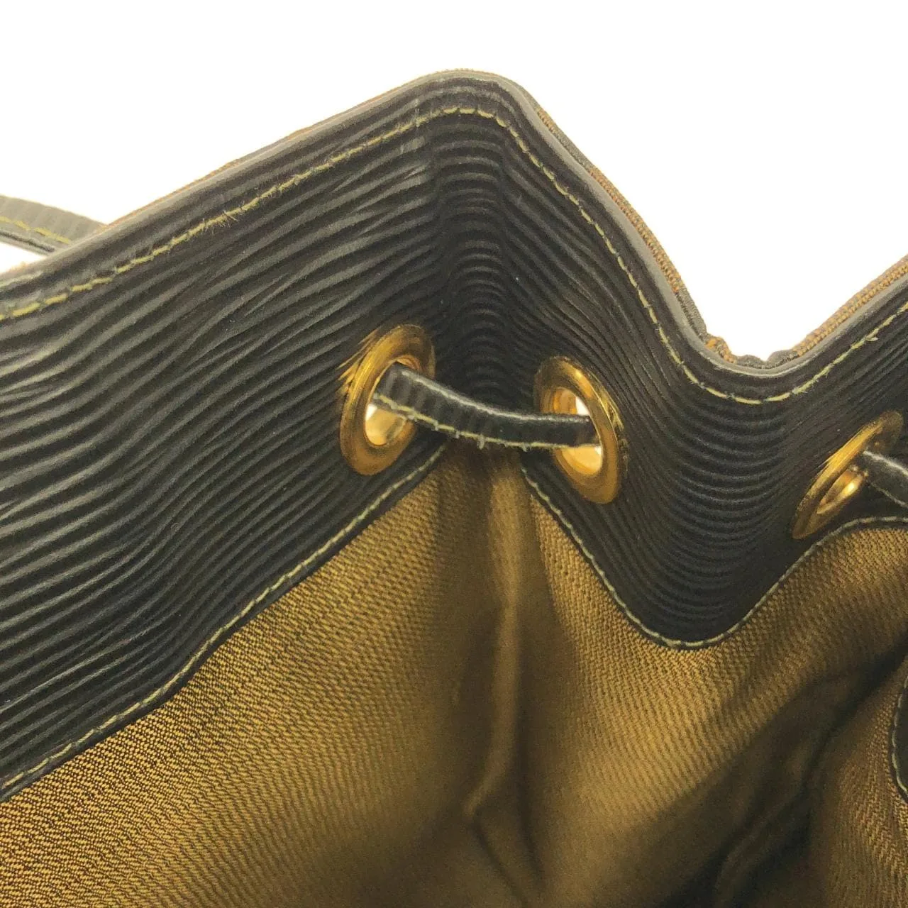 FENDI Backpack Canvas 黑色 帆布 中古品A - 縮圖 9