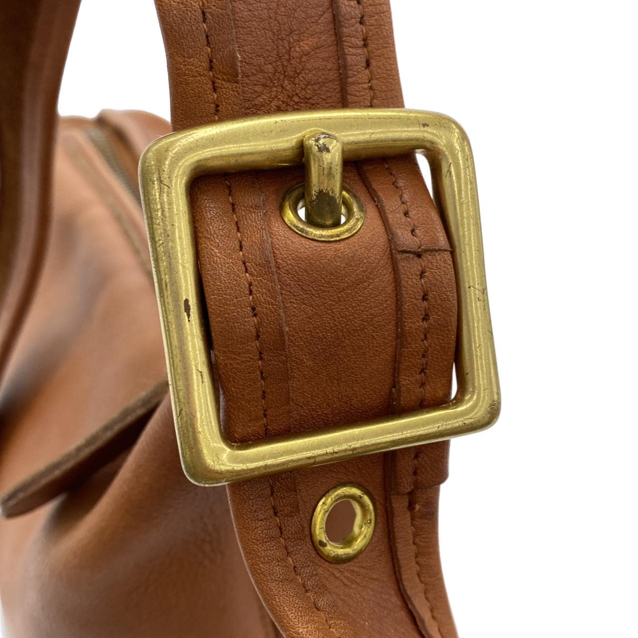 COACH 9953 Shoulder Leather 棕色 皮革 中古品B - 縮圖 5