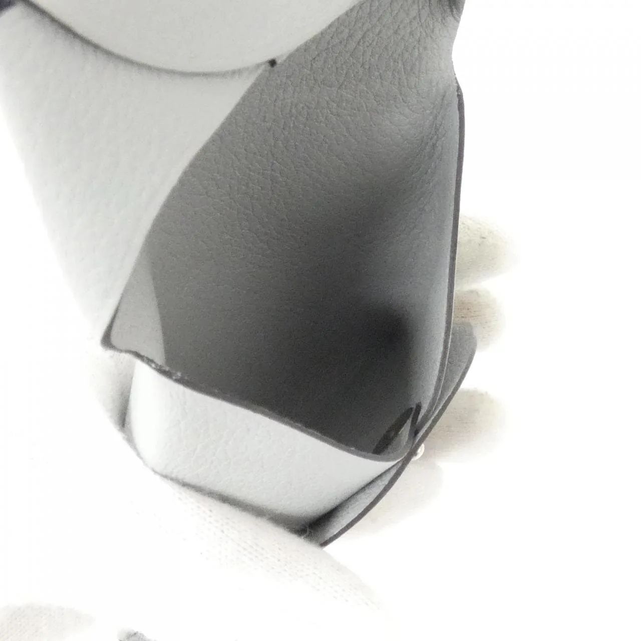 HERMES 074613CK Coin Case Blue Rank A - Thumbnail 4