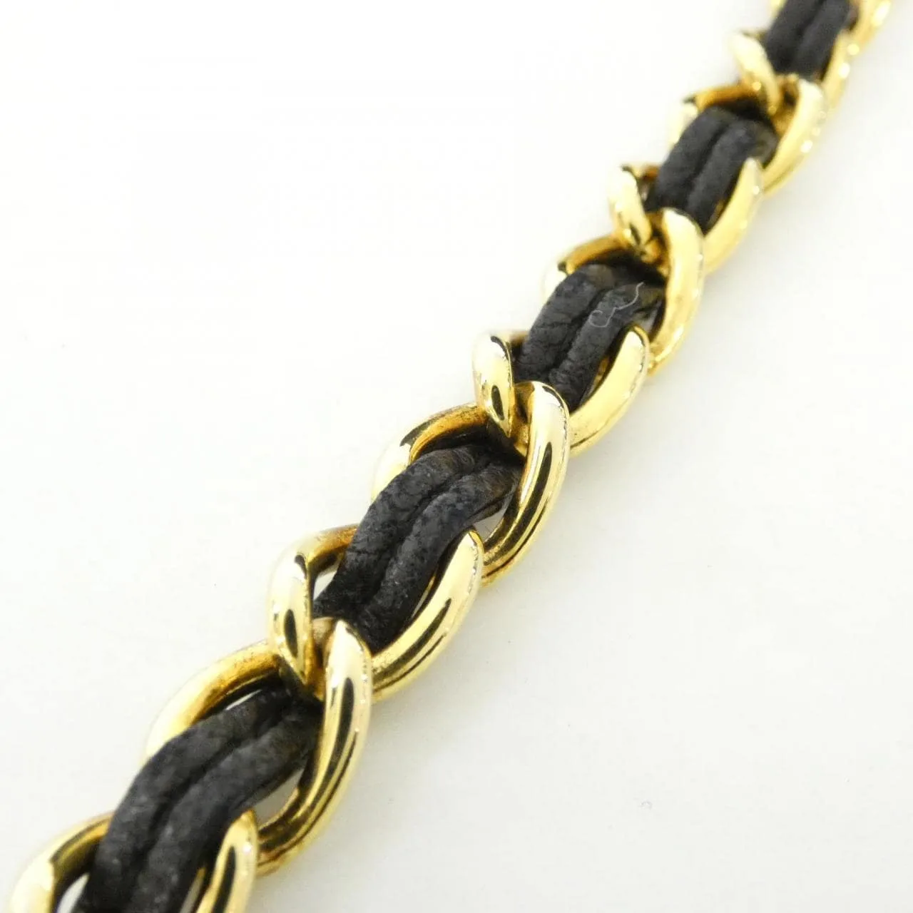 CHANEL Shoulder Lambskin Black Lambskin Rank B - Thumbnail 7