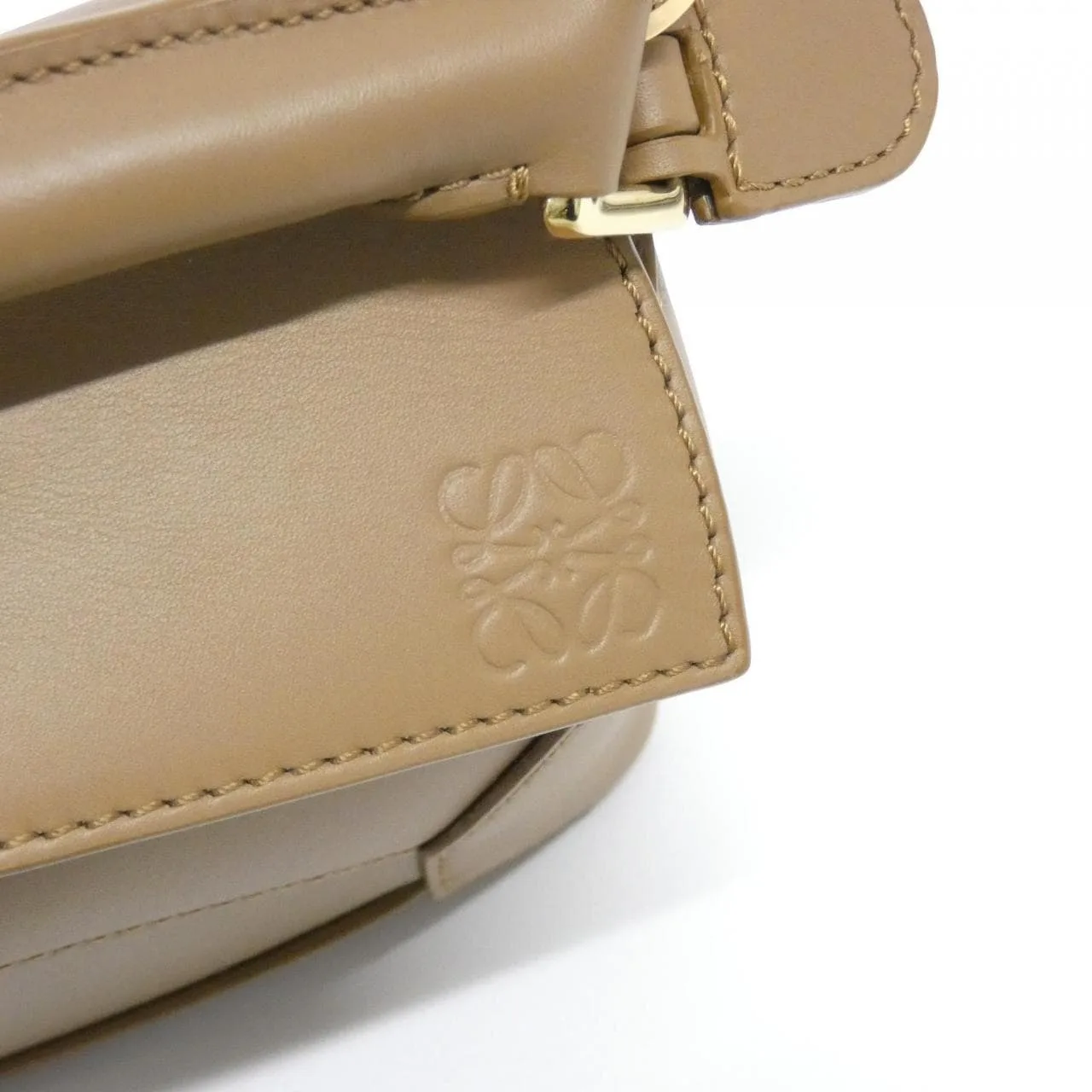 LOEWE Puzzle A510P88X24 Handbag Black Rank A - Thumbnail 8