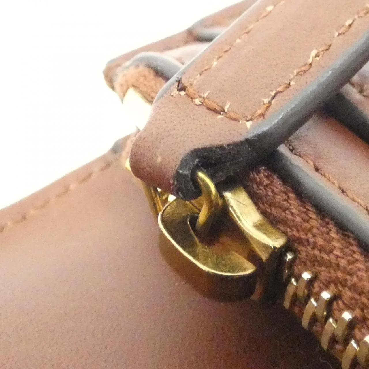 SAINT LAURENT 653820 2UY2W Wallet Canvas 黑色 帆布 中古品A - 縮圖 6