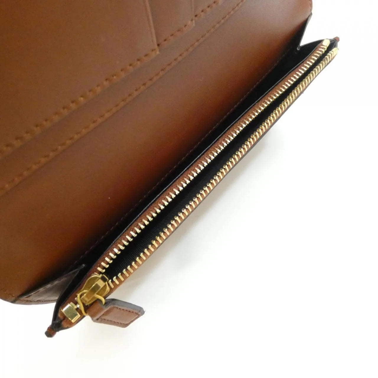 SAINT LAURENT 653820 2UY2W Wallet Canvas 黑色 帆布 中古品A - 縮圖 9