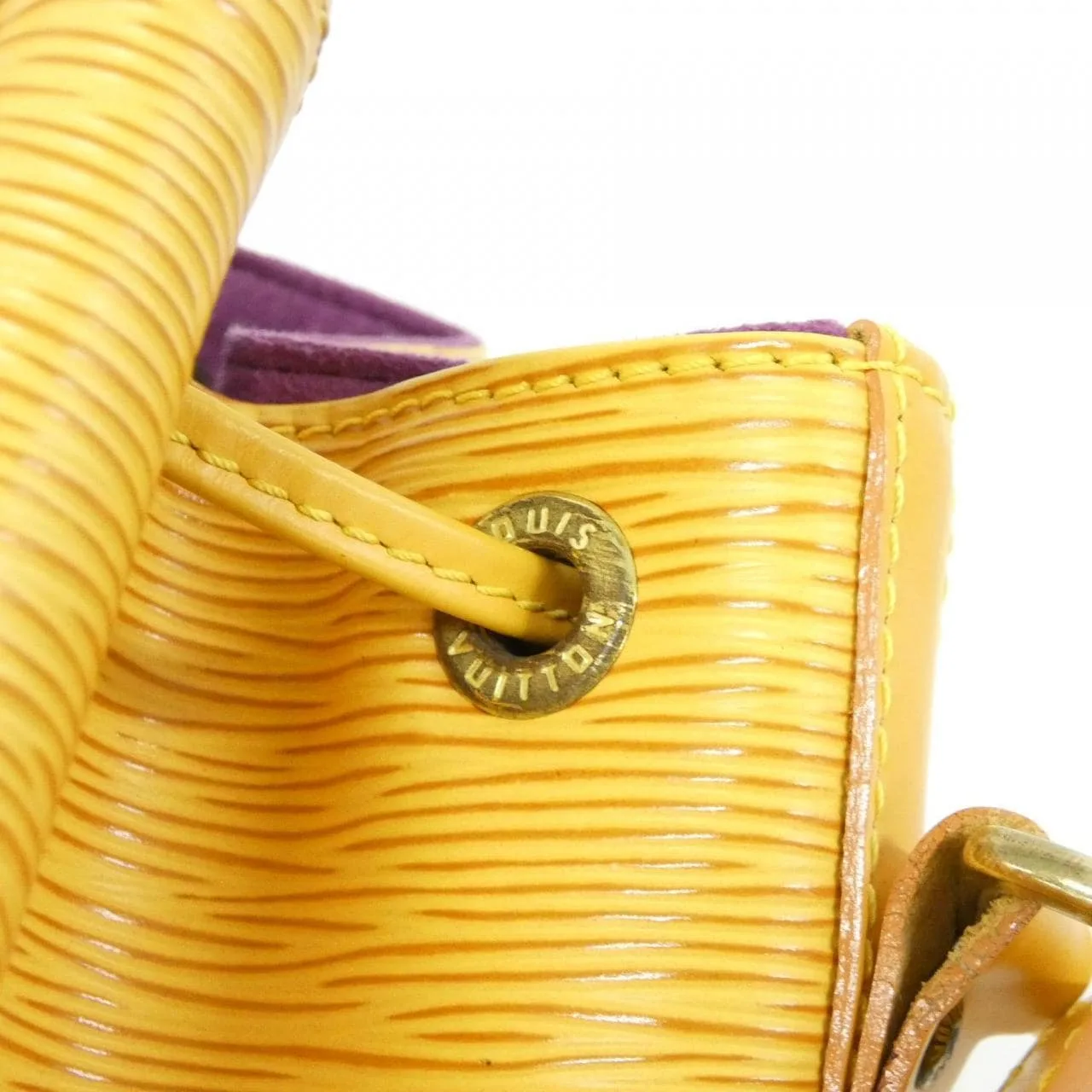 LOUIS VUITTON M44109 Shoulder Epi 黃色 Epi 中古品A - 縮圖 7