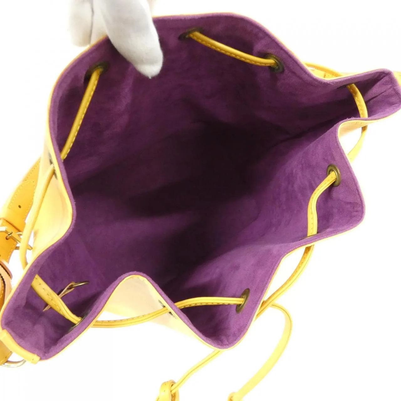 LOUIS VUITTON M44109 Shoulder Epi 黃色 Epi 中古品A - 縮圖 9