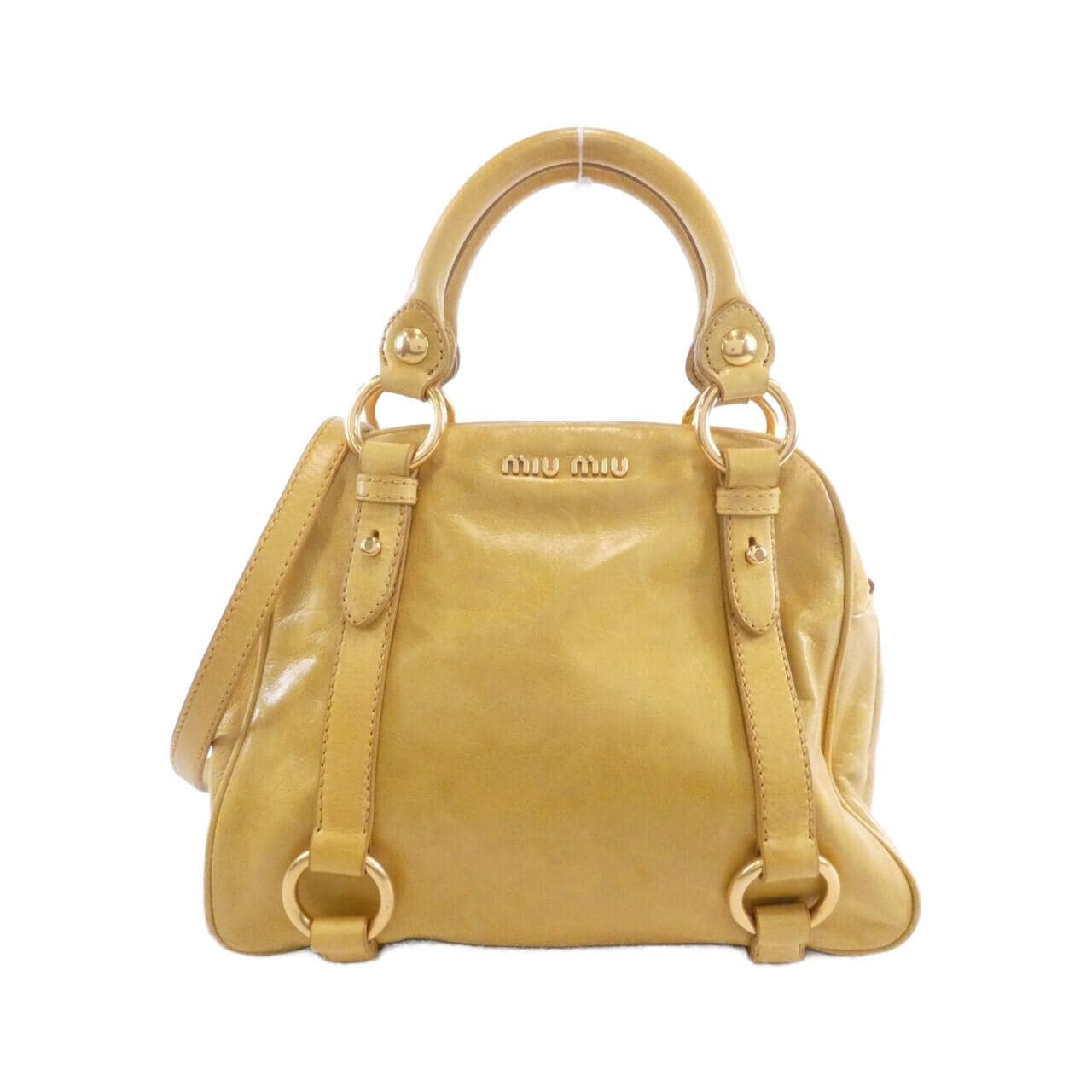 MIU MIU RN0768 Shoulder Black