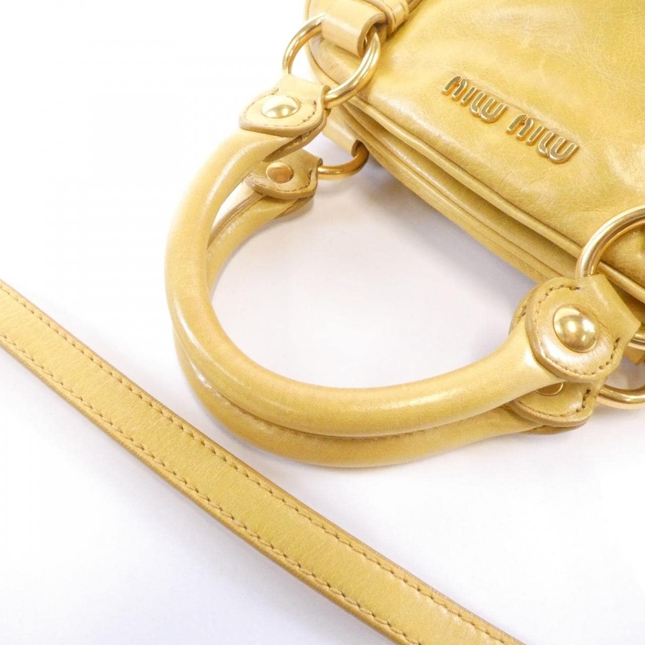 MIU MIU RN0768 Shoulder Black - Thumbnail 5