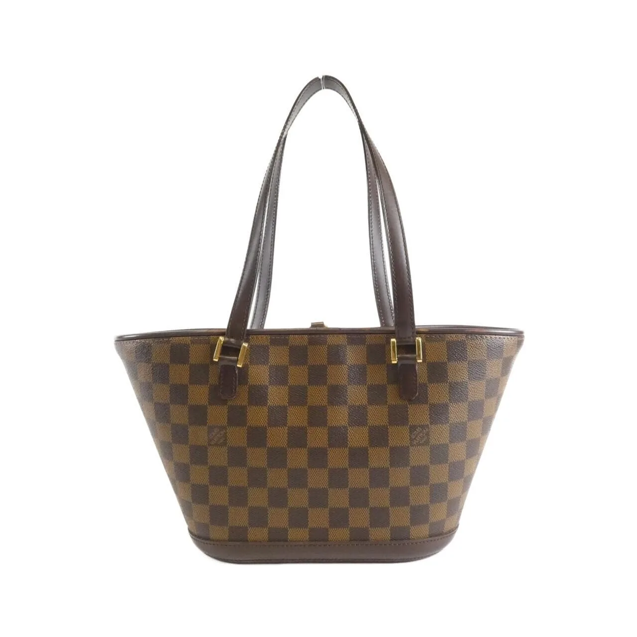 LOUIS VUITTON N51121 Handbag Damier 黑色 Damier 中古品B - 縮圖 2