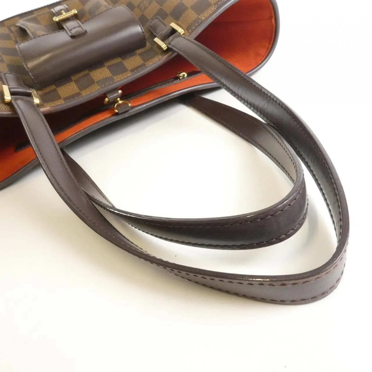 LOUIS VUITTON N51121 Handbag Damier 黑色 Damier 中古品B - 縮圖 8