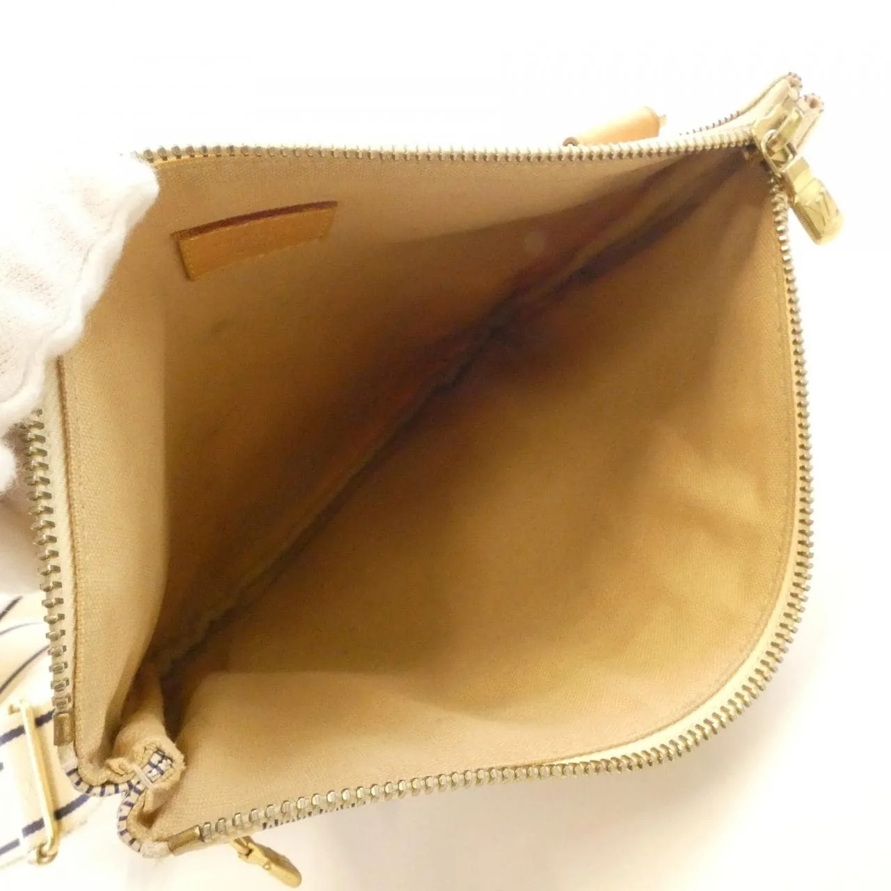 LOUIS VUITTON Pochette N51112 Shoulder Damier Black Damier Rank B - Thumbnail 8