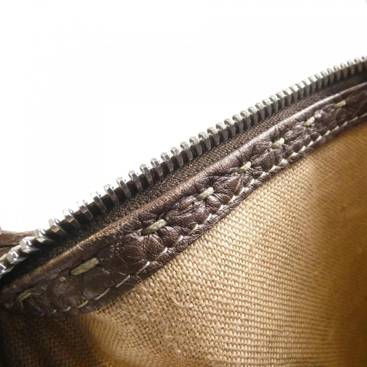 FENDI 8BT109 Shoulder Leather Brown Leather Rank A - Thumbnail 7