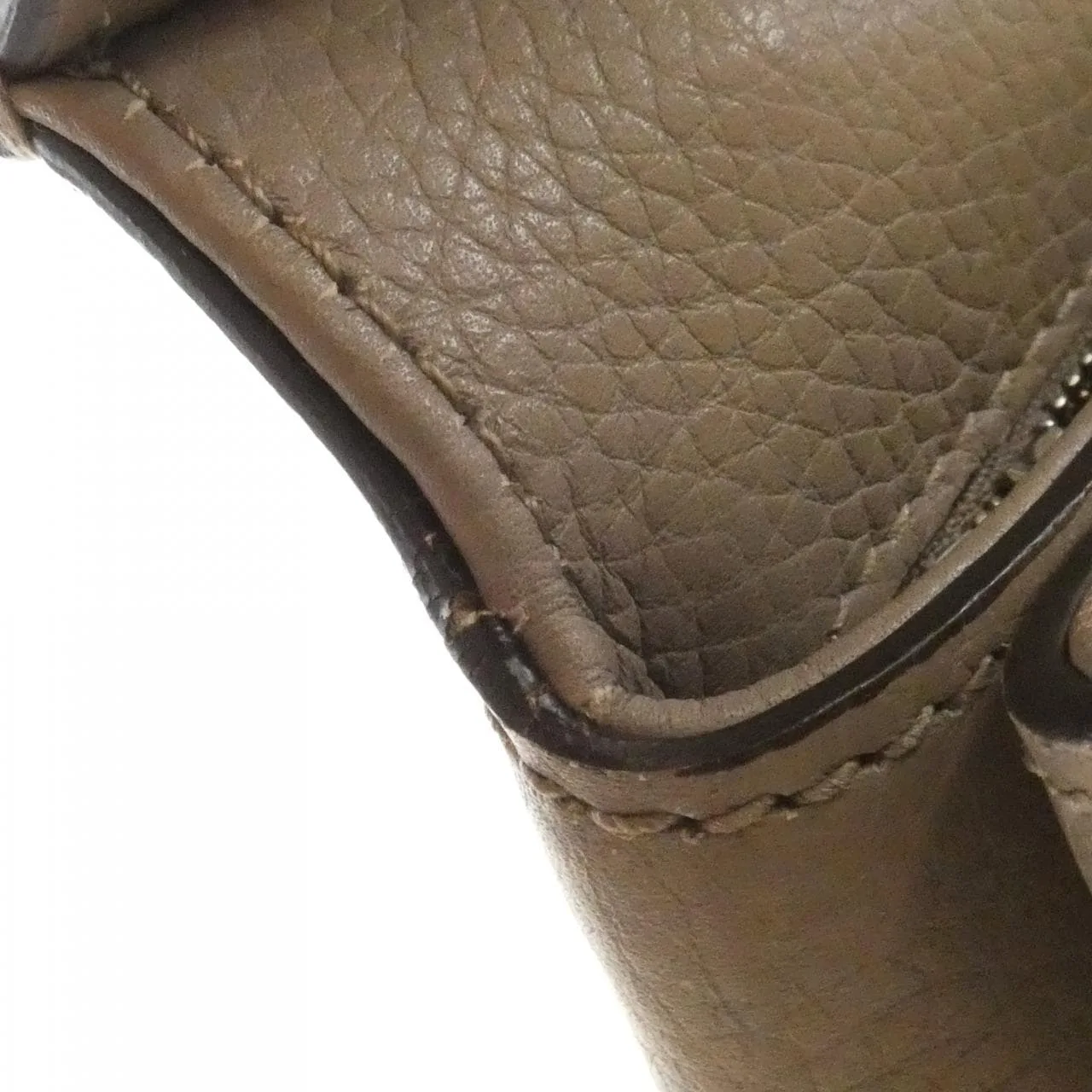 GUCCI Bamboo Daily 370831 A7M0N Handbag Leather 黑色 皮革 中古品B - 縮圖 7