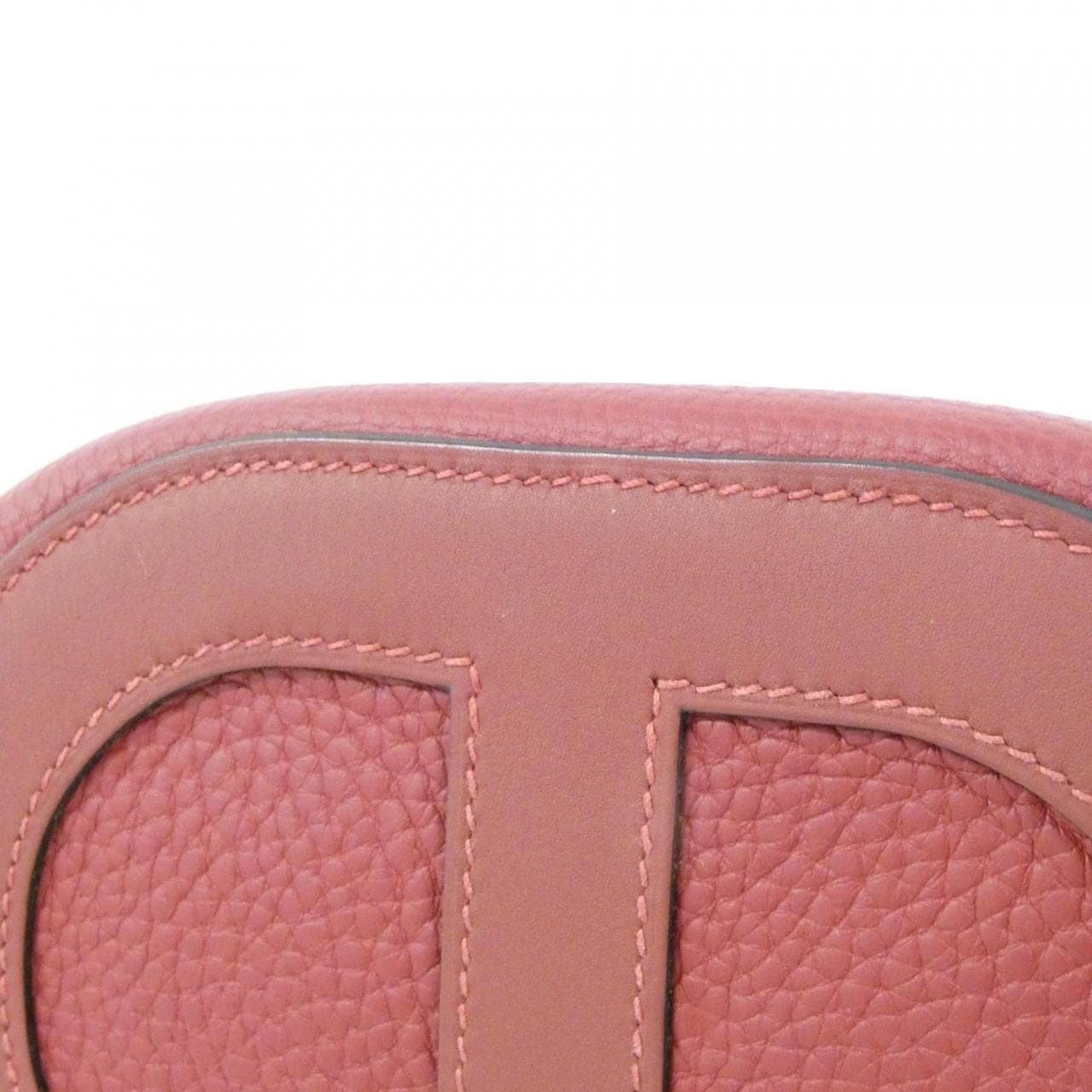 HERMES HERMÈS 084274CK Bag Clemence Rouge Clemence 皮 中古品A - 縮圖 2