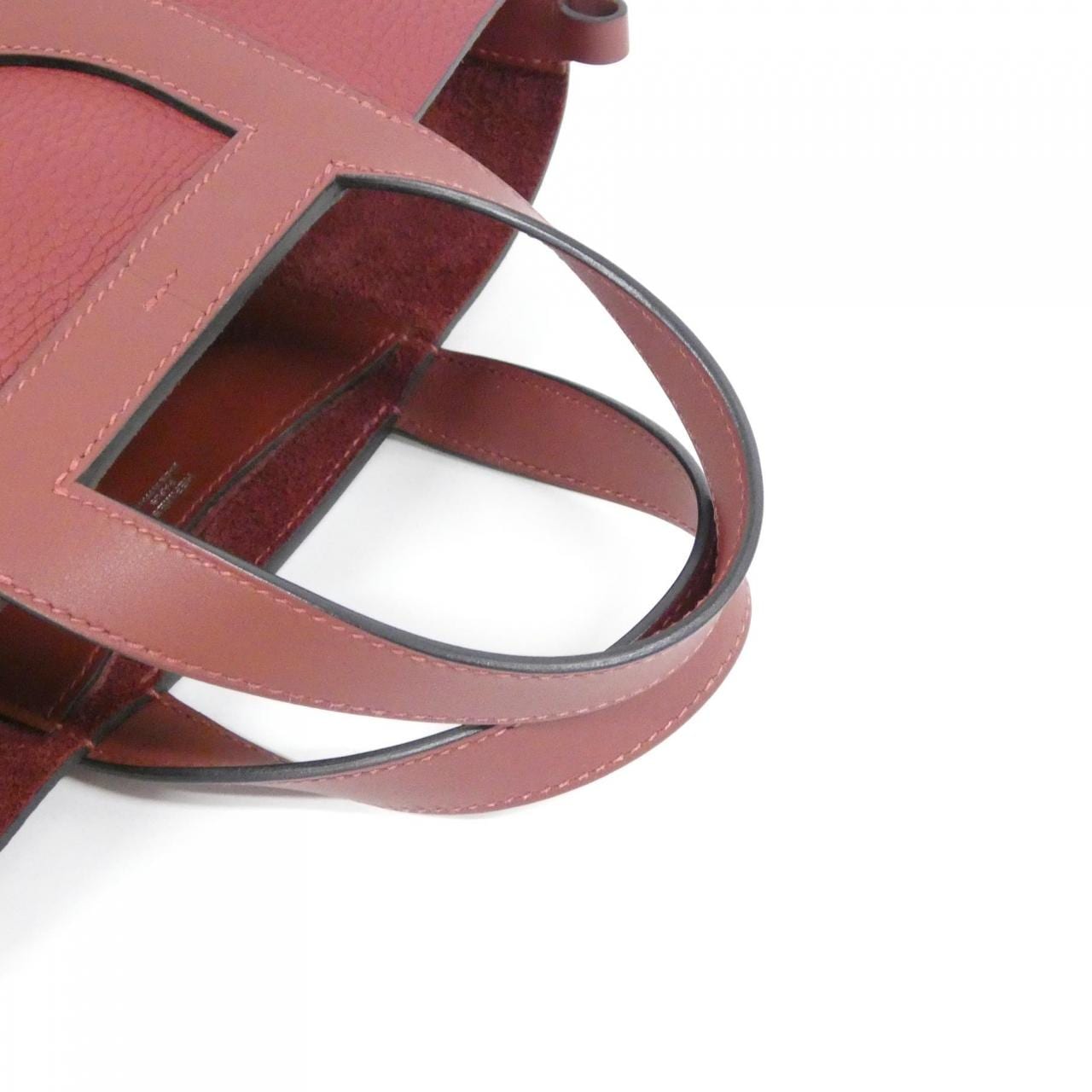 HERMES HERMÈS 084274CK Bag Clemence Rouge Clemence 皮 中古品A - 縮圖 4