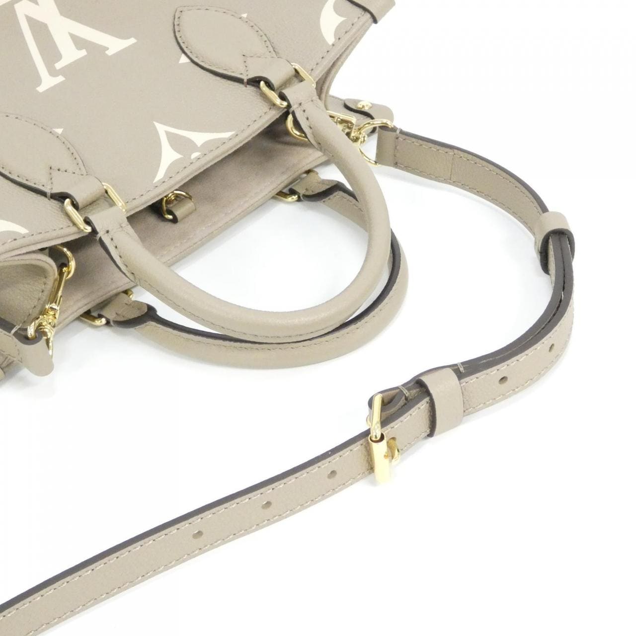 LOUIS VUITTON OnTheGo M45779 Handbag Monogram 黑色 Monogram - 縮圖 3