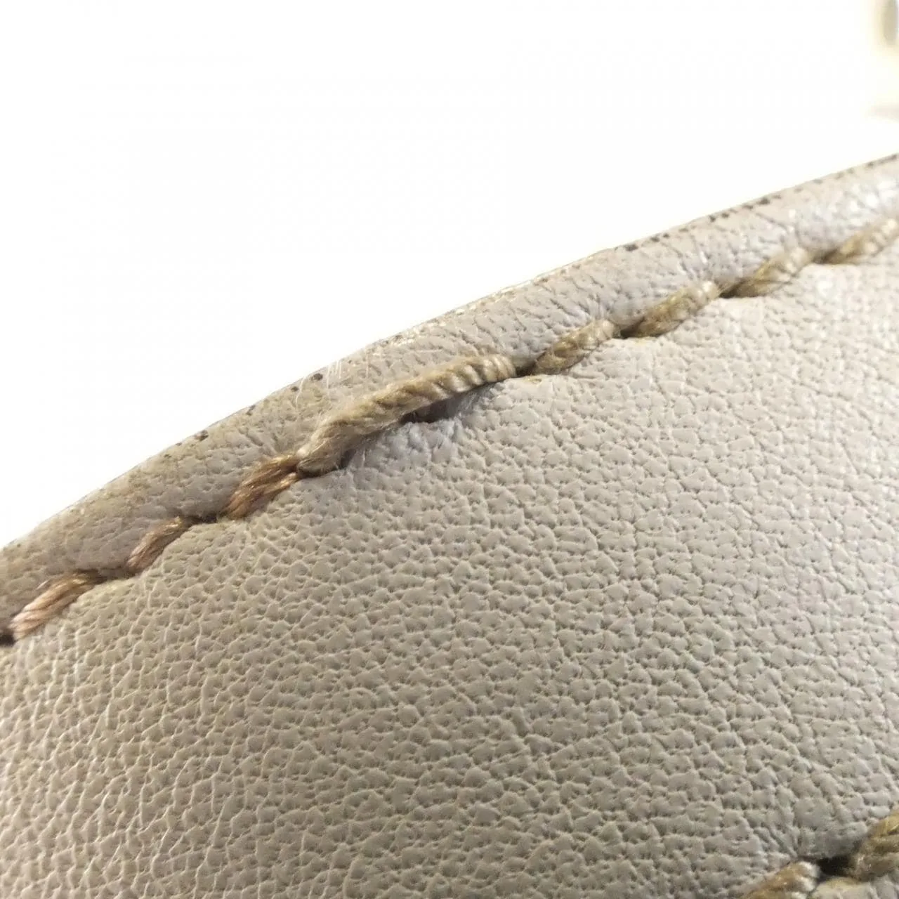 GUCCI 211983 Handbag Canvas 白色 帆布 中古品B - 縮圖 5