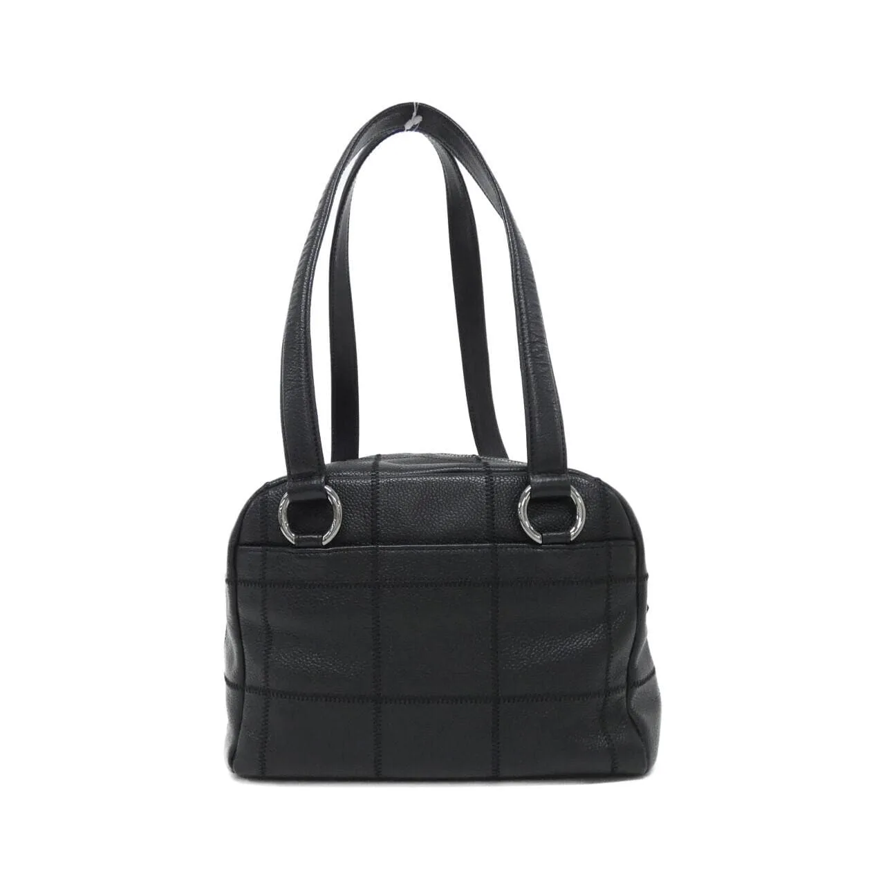 CHANEL 26134 Shoulder Grained Calfskin 黑色 荔枝紋牛皮 中古品A - 縮圖 2