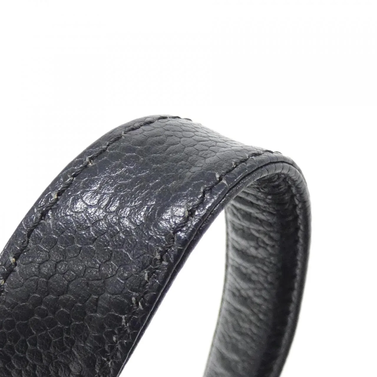 CHANEL 26134 Shoulder Grained Calfskin 黑色 荔枝紋牛皮 中古品A - 縮圖 6